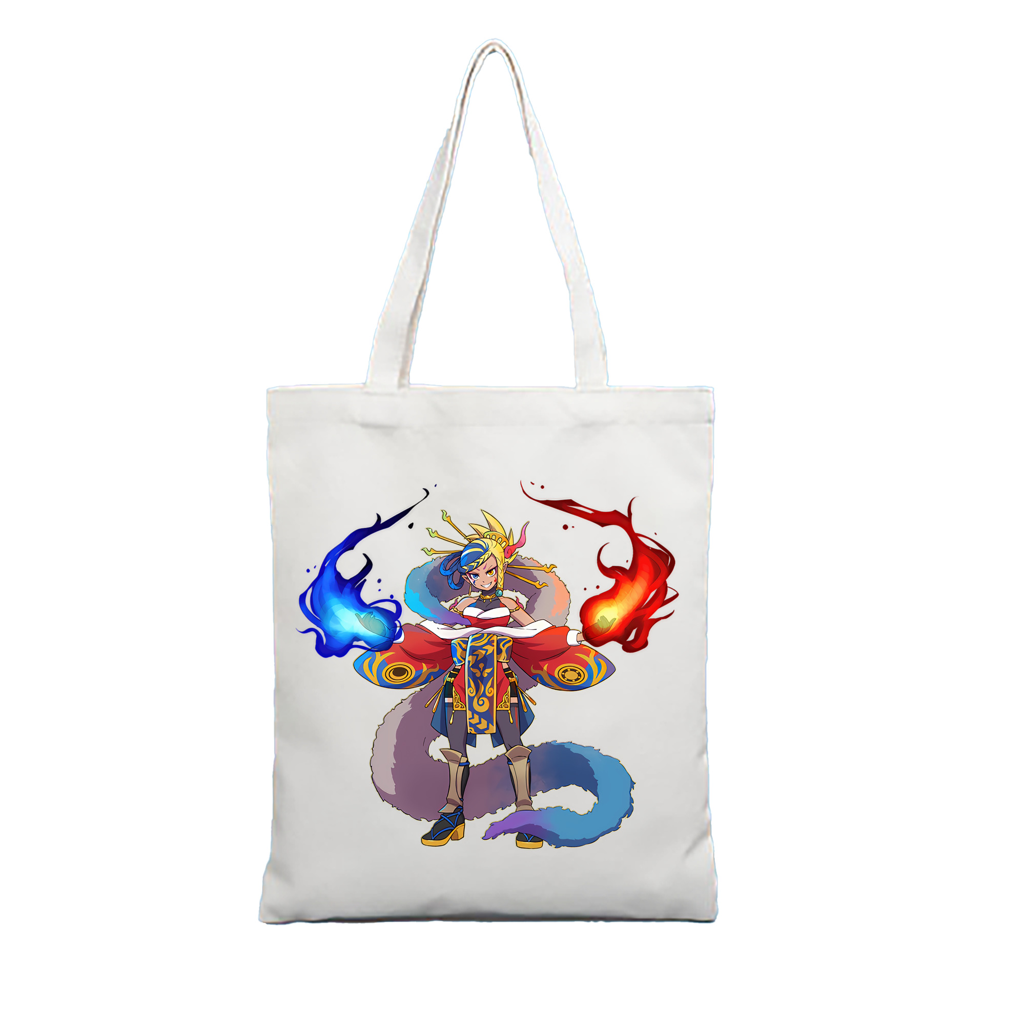 （画像用） 妖怪ウォッチ Yo-kai Watch 縦型キャンバス生地手提げバッグ　トートバッグ
