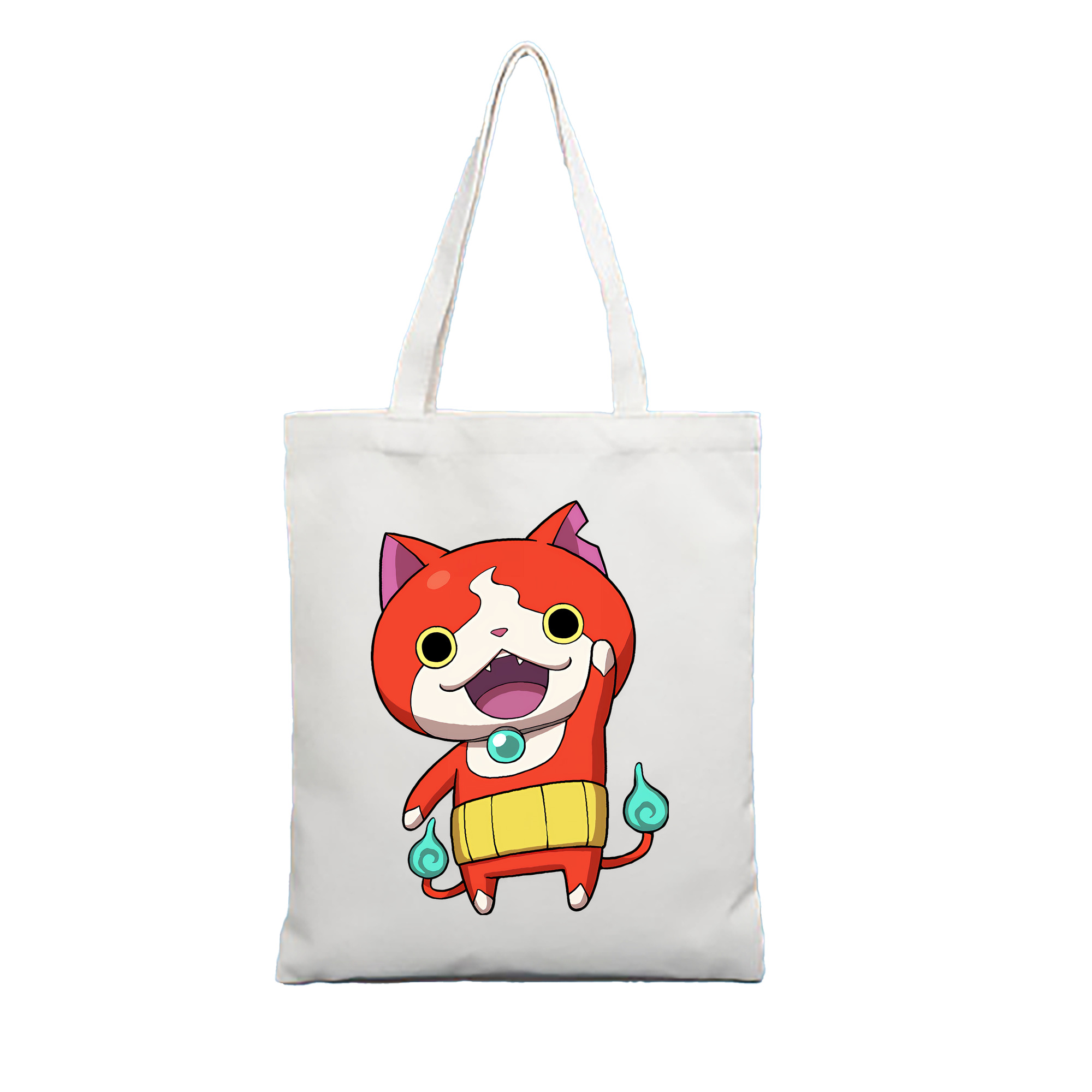 （画像用） 妖怪ウォッチ Yo-kai Watch 縦型キャンバス生地手提げバッグ　トートバッグ