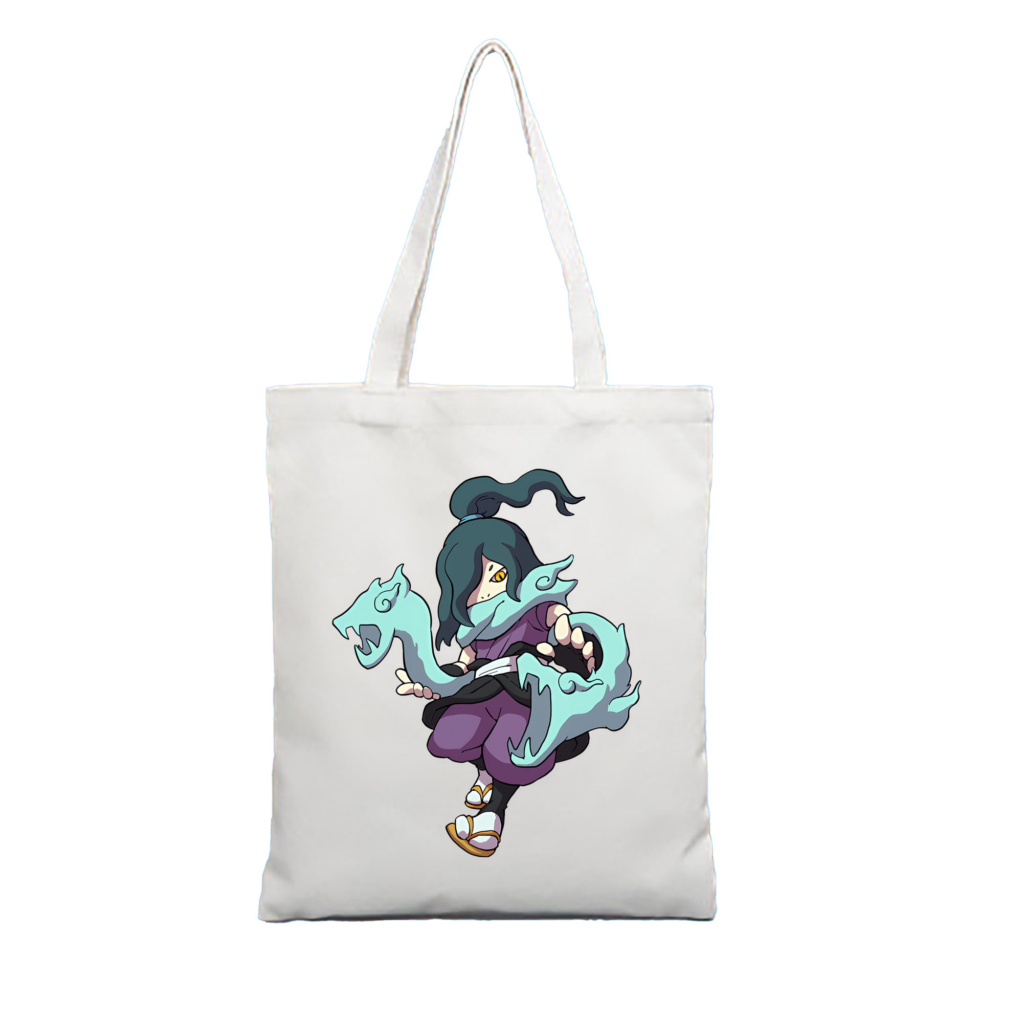 （画像用） 妖怪ウォッチ Yo-kai Watch 縦型キャンバス生地手提げバッグ　トートバッグ
