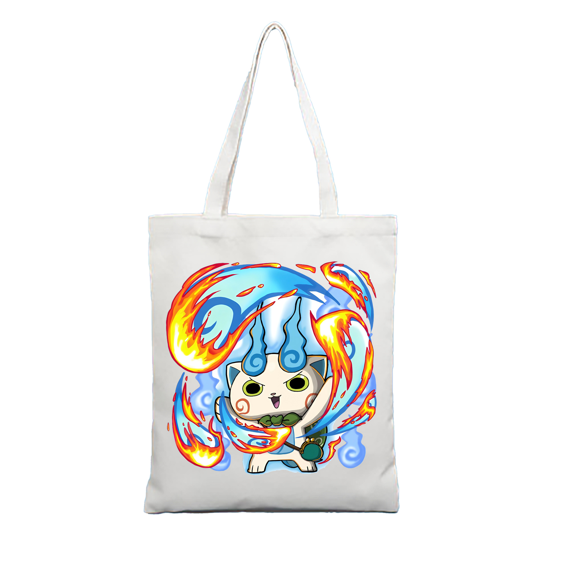 （画像用） 妖怪ウォッチ Yo-kai Watch 縦型キャンバス生地手提げバッグ　トートバッグ