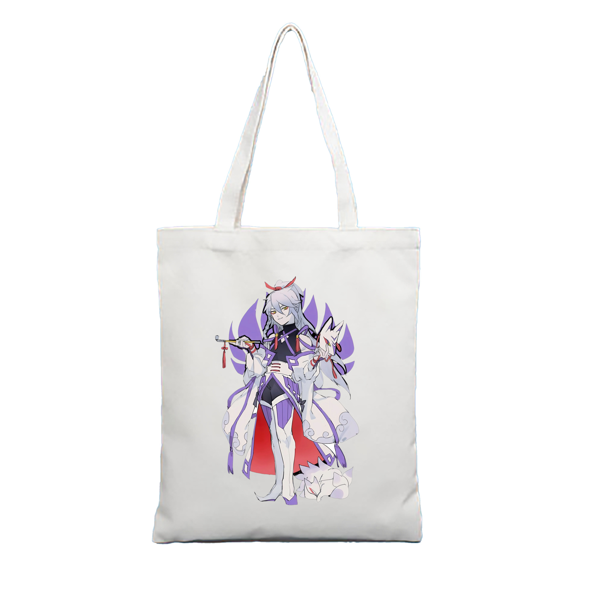 （画像用） 妖怪ウォッチ Yo-kai Watch 縦型キャンバス生地手提げバッグ　トートバッグ
