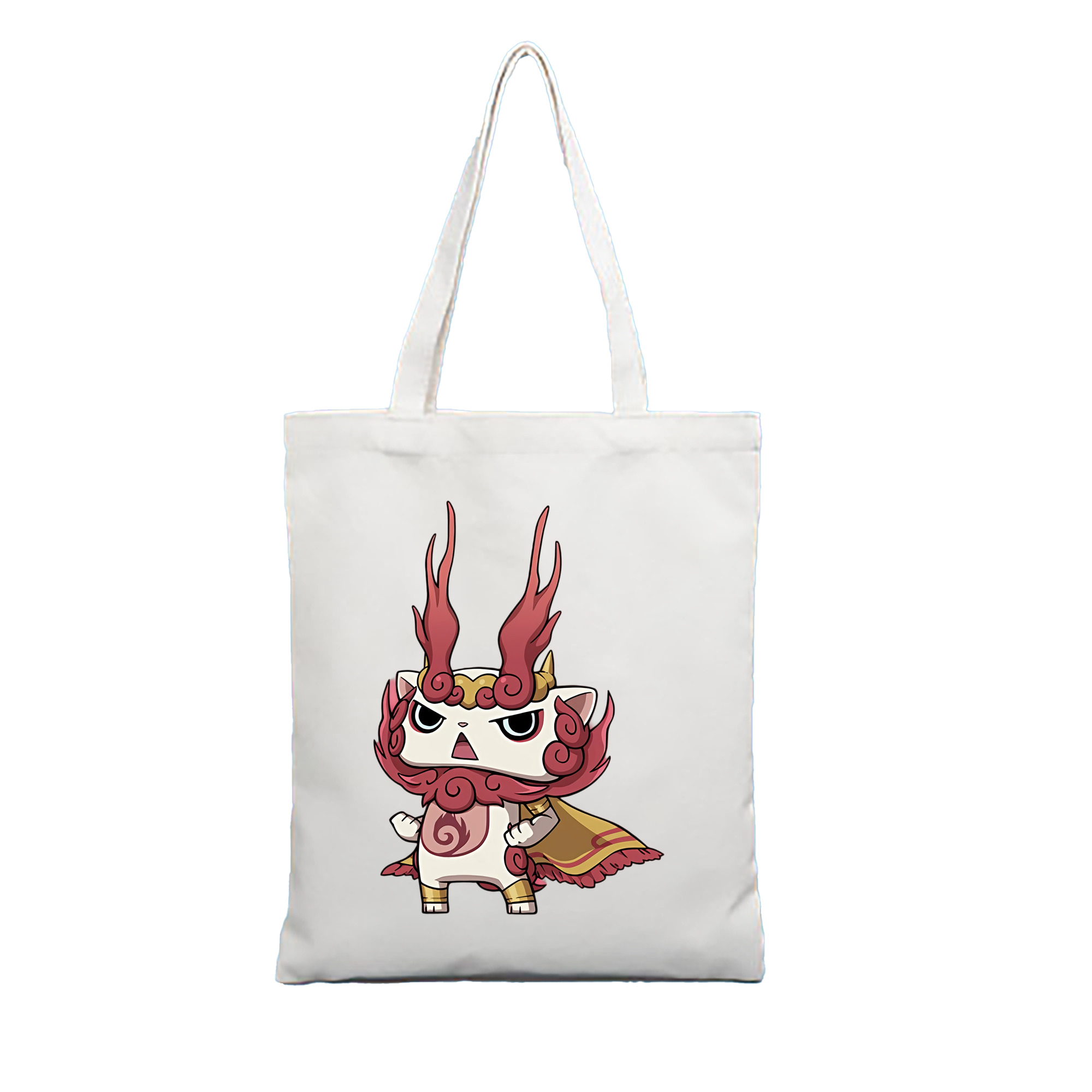 （画像用） 妖怪ウォッチ Yo-kai Watch 縦型キャンバス生地手提げバッグ　トートバッグ