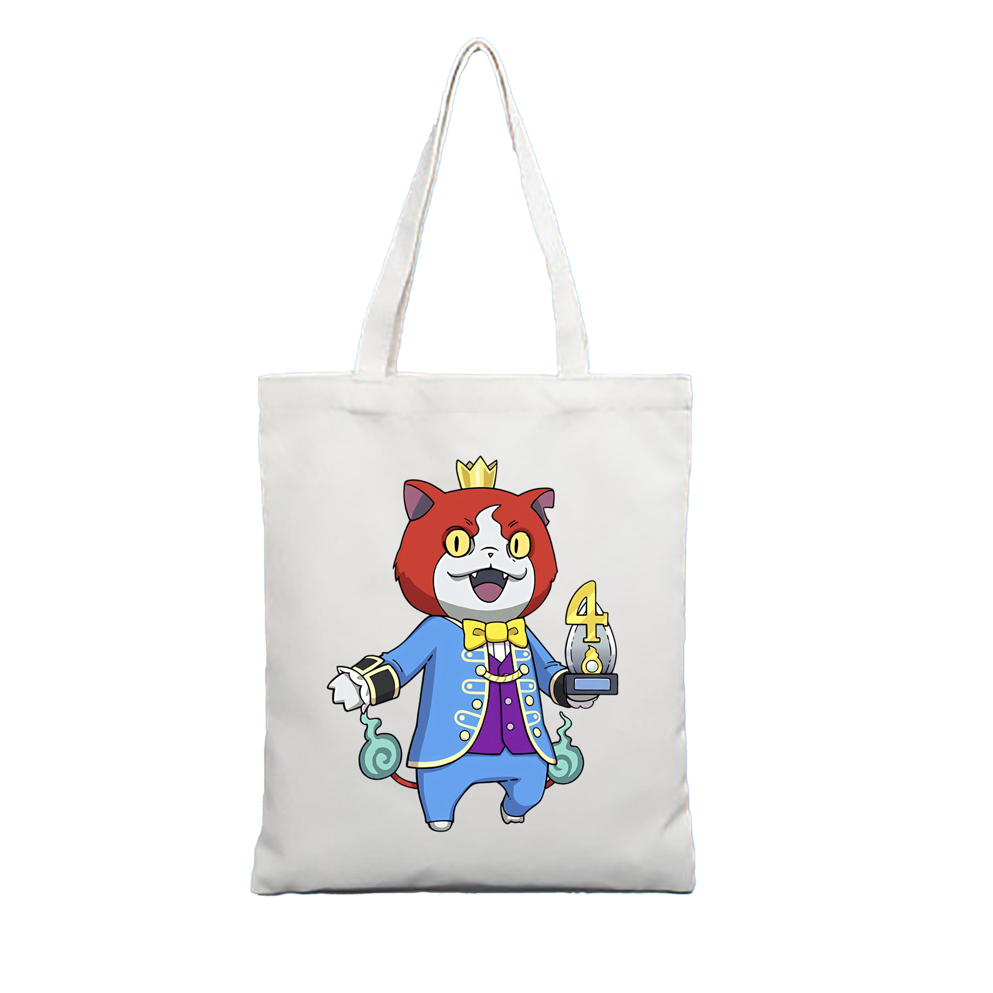 （画像用） 妖怪ウォッチ Yo-kai Watch 縦型キャンバス生地手提げバッグ　トートバッグ