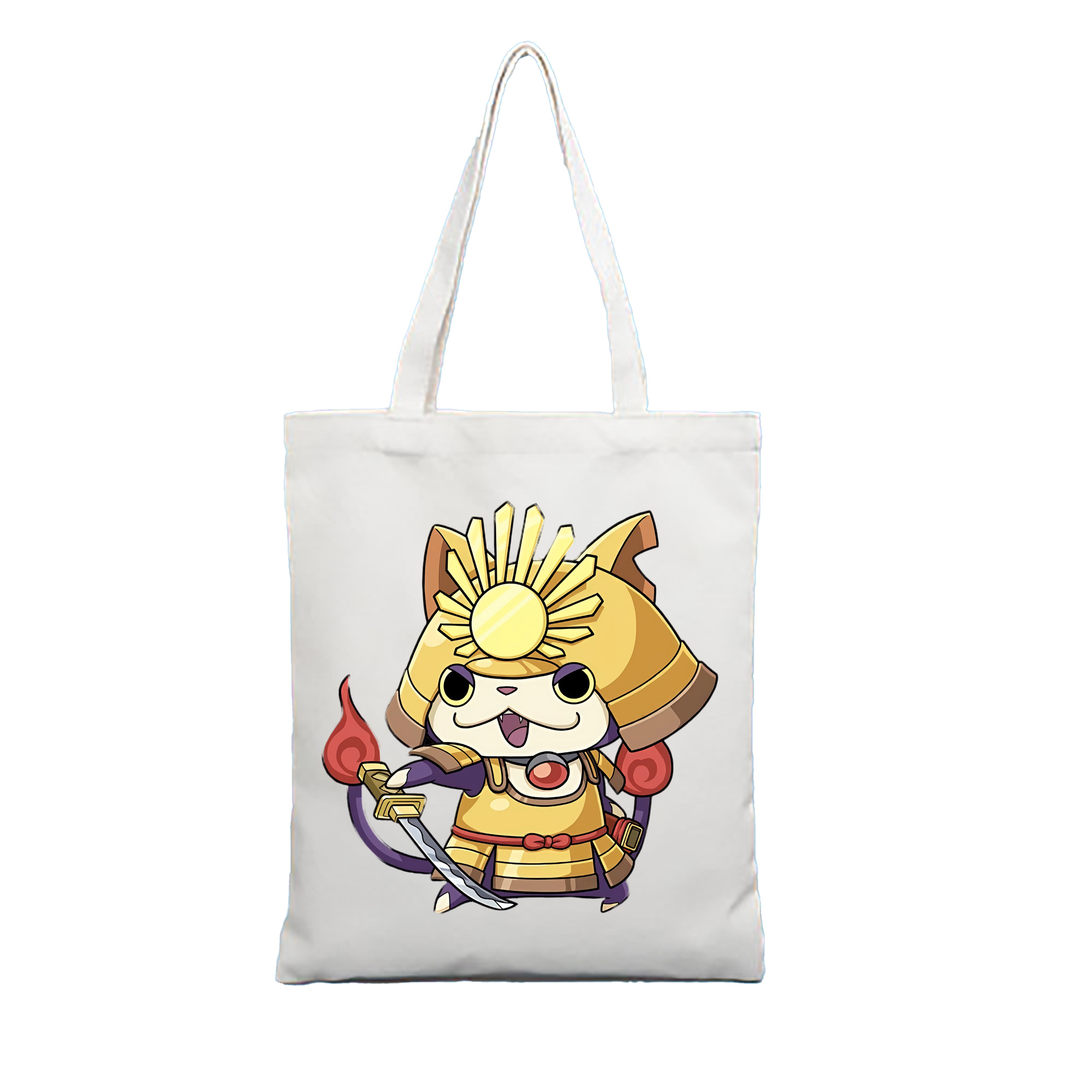 （画像用） 妖怪ウォッチ Yo-kai Watch 縦型キャンバス生地手提げバッグ　トートバッグ