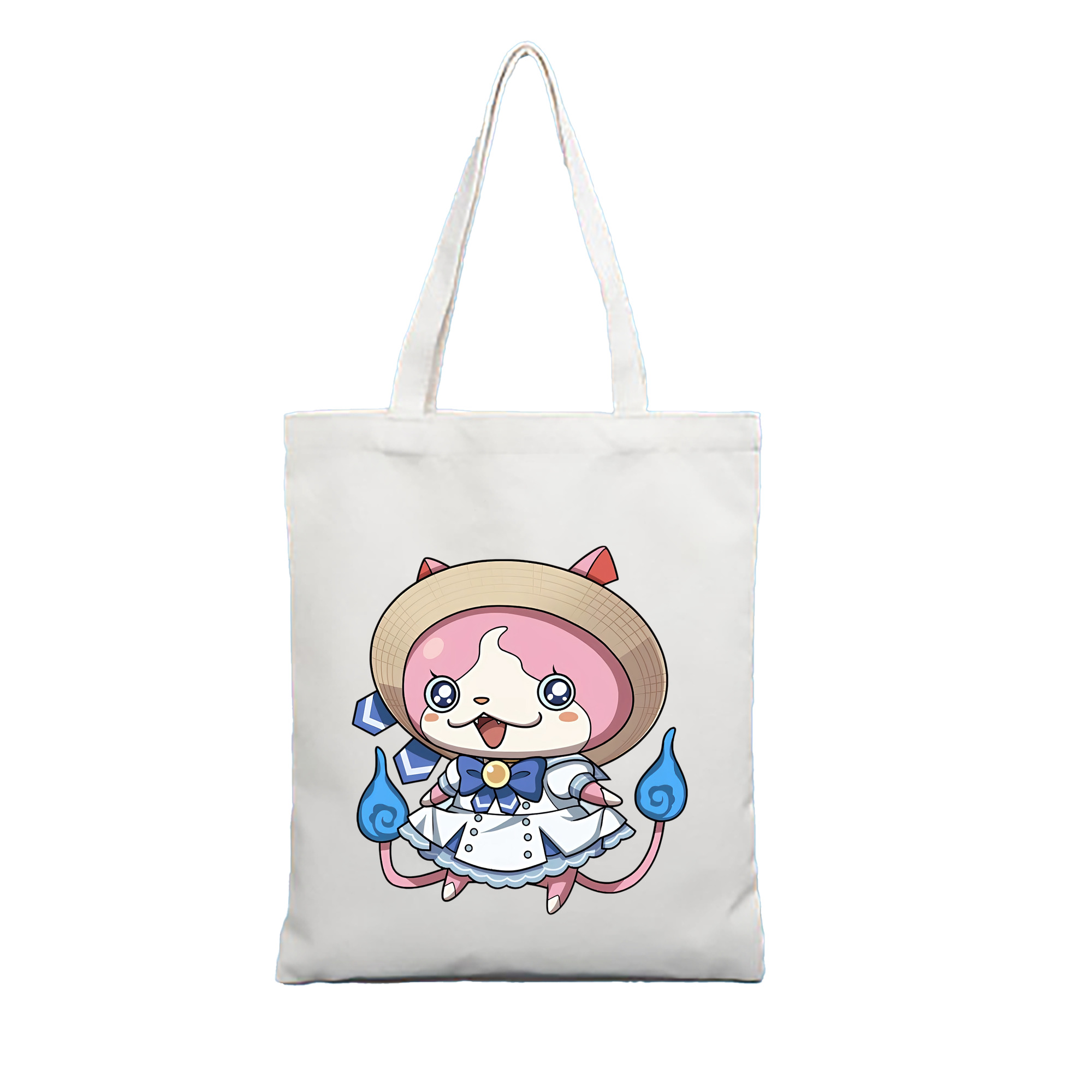 （画像用） 妖怪ウォッチ Yo-kai Watch 縦型キャンバス生地手提げバッグ　トートバッグ
