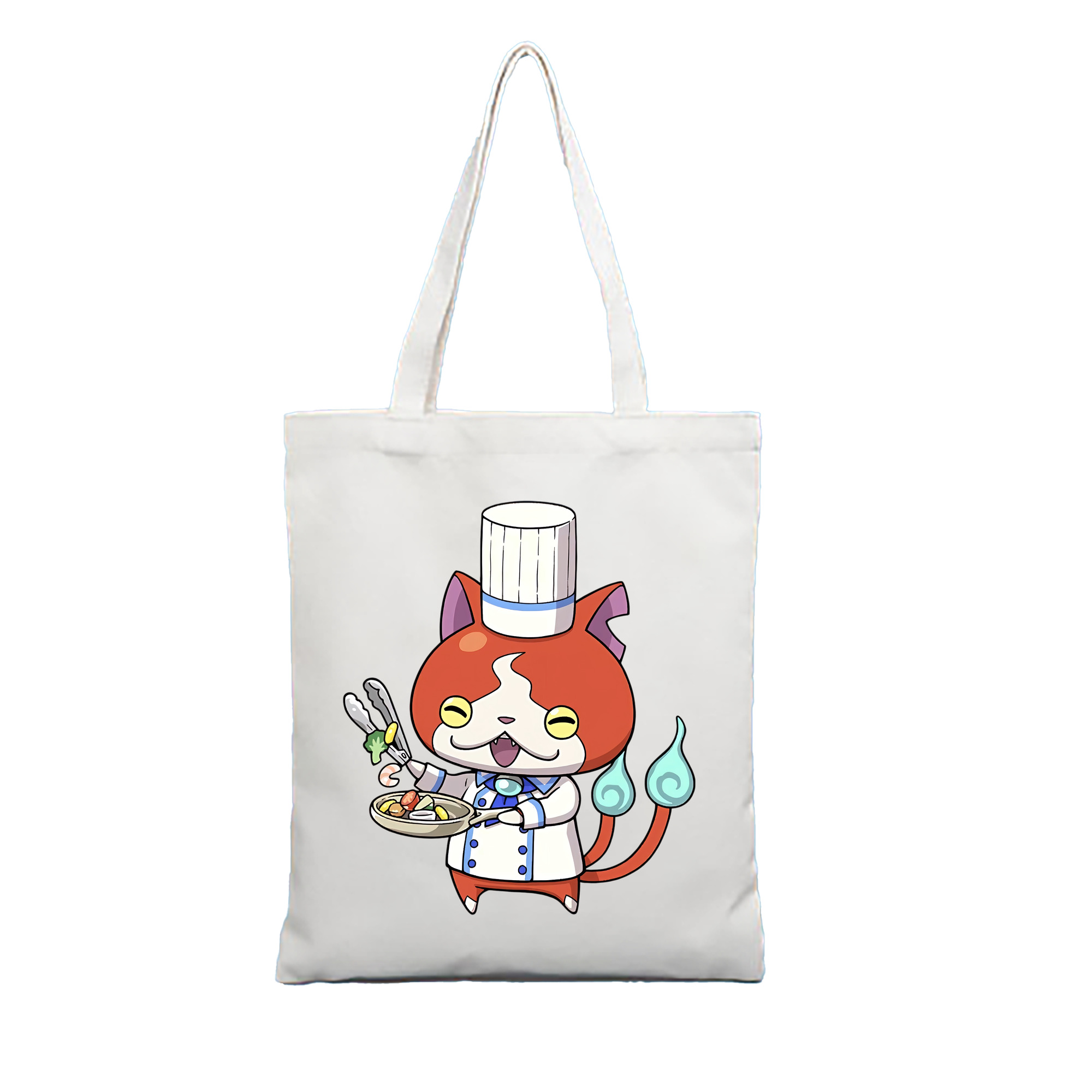 （画像用） 妖怪ウォッチ Yo-kai Watch 縦型キャンバス生地手提げバッグ　トートバッグ