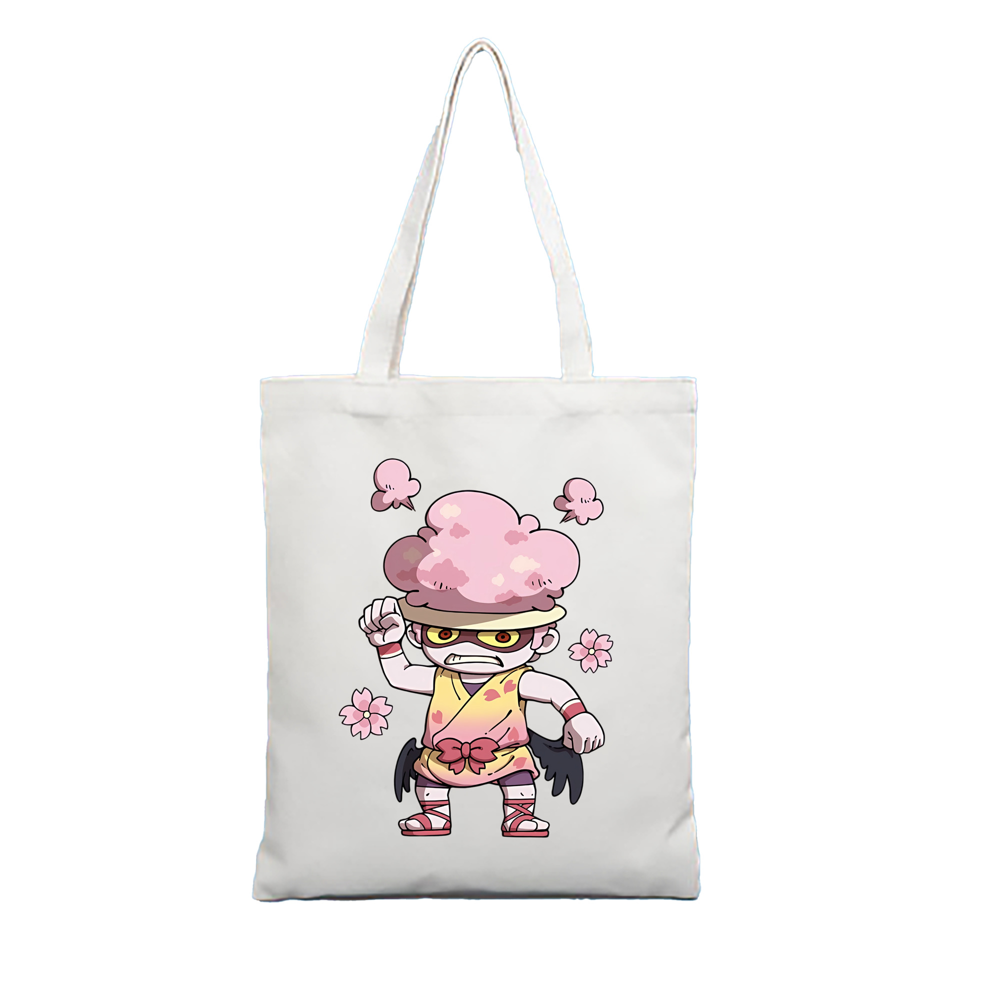 （画像用） 妖怪ウォッチ Yo-kai Watch 縦型キャンバス生地手提げバッグ　トートバッグ