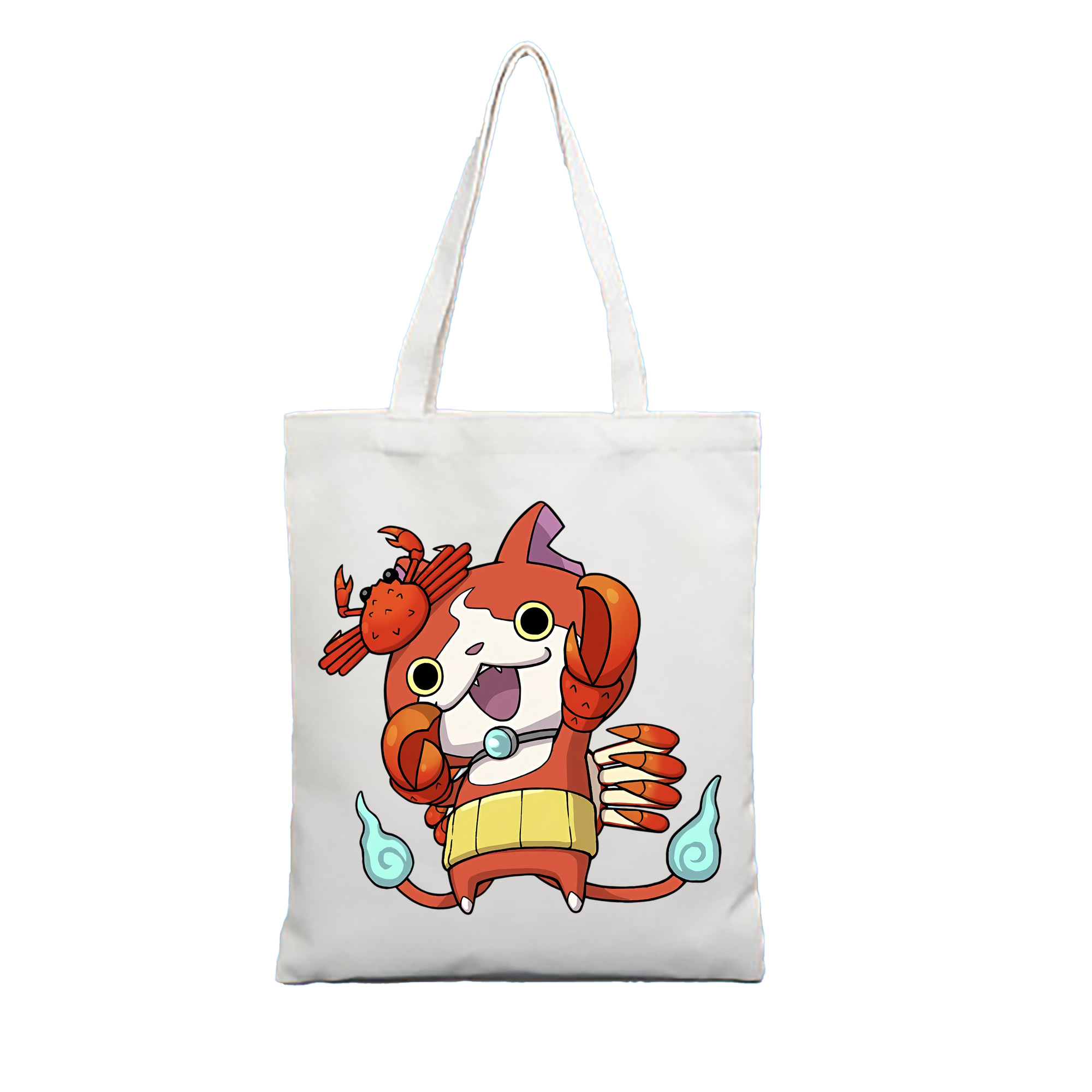 （画像用） 妖怪ウォッチ Yo-kai Watch 縦型キャンバス生地手提げバッグ　トートバッグ