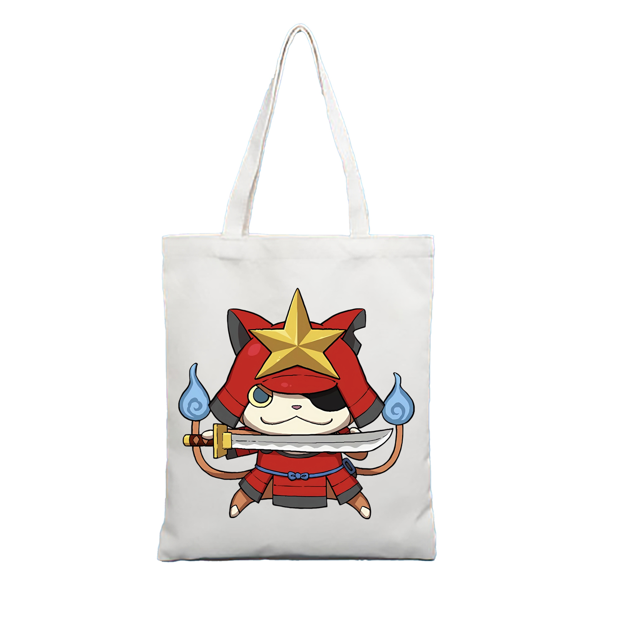（画像用） 妖怪ウォッチ Yo-kai Watch 縦型キャンバス生地手提げバッグ　トートバッグ