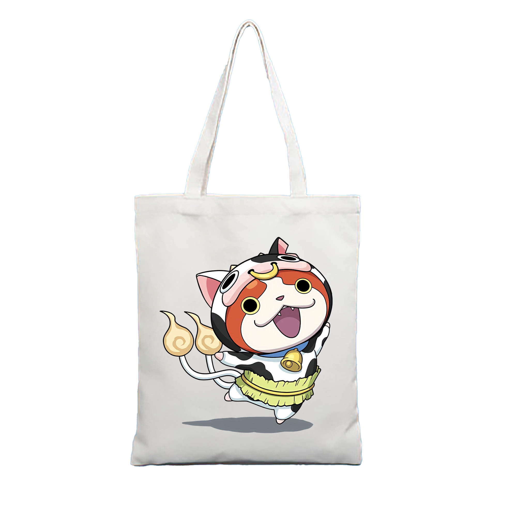 （画像用） 妖怪ウォッチ Yo-kai Watch 縦型キャンバス生地手提げバッグ　トートバッグ