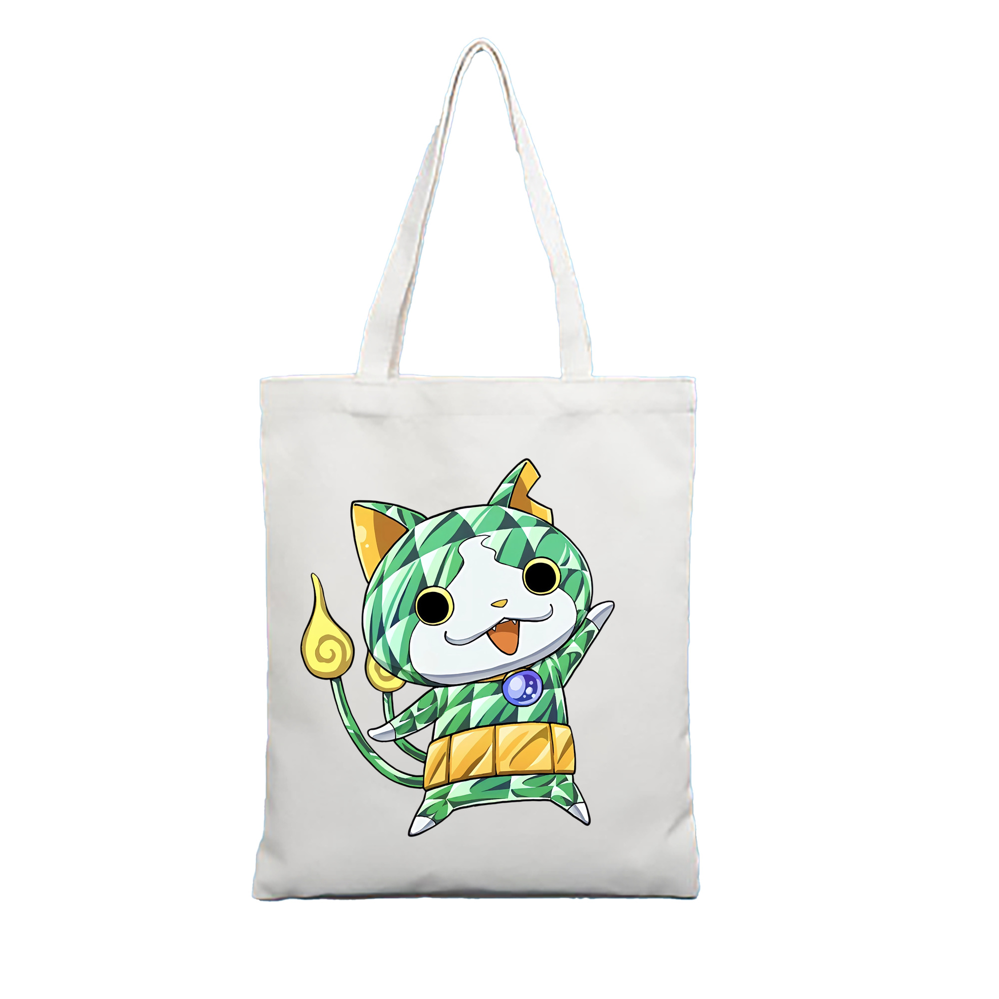 （画像用） 妖怪ウォッチ Yo-kai Watch 縦型キャンバス生地手提げバッグ　トートバッグ