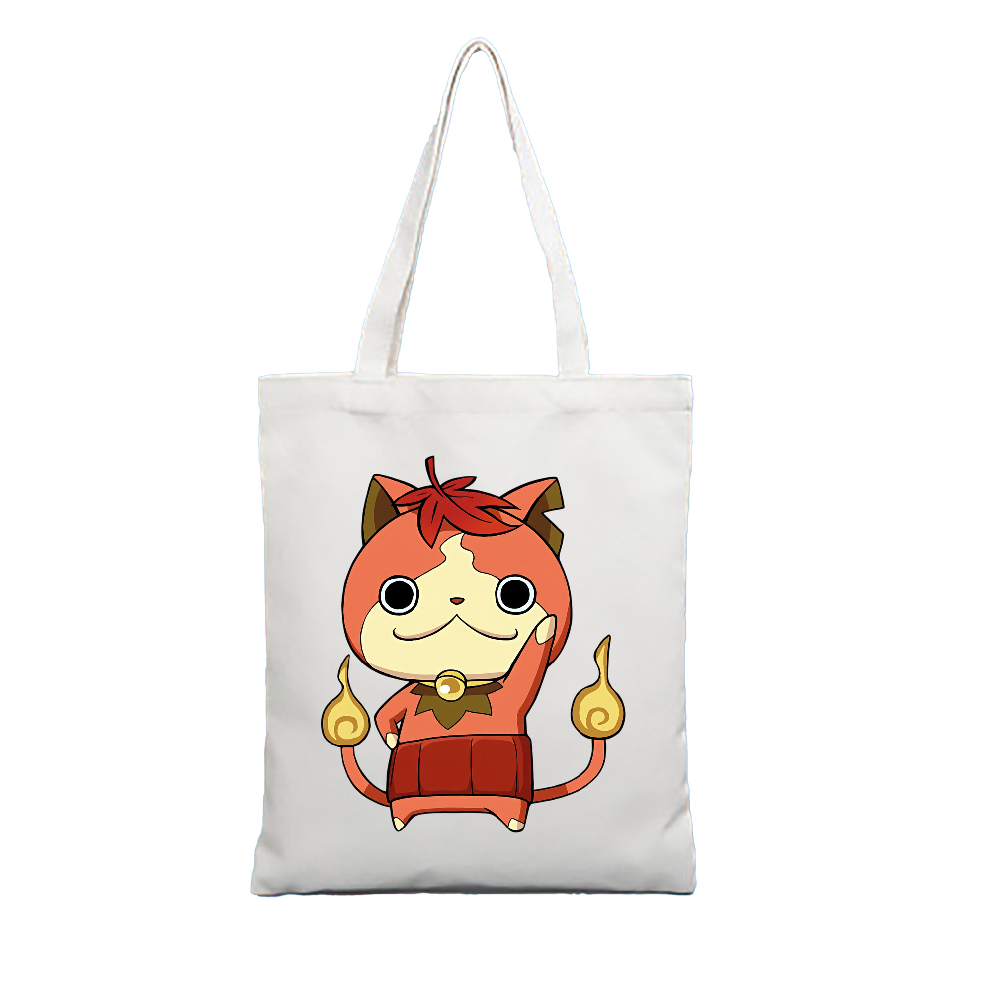 （画像用） 妖怪ウォッチ Yo-kai Watch 縦型キャンバス生地手提げバッグ　トートバッグ