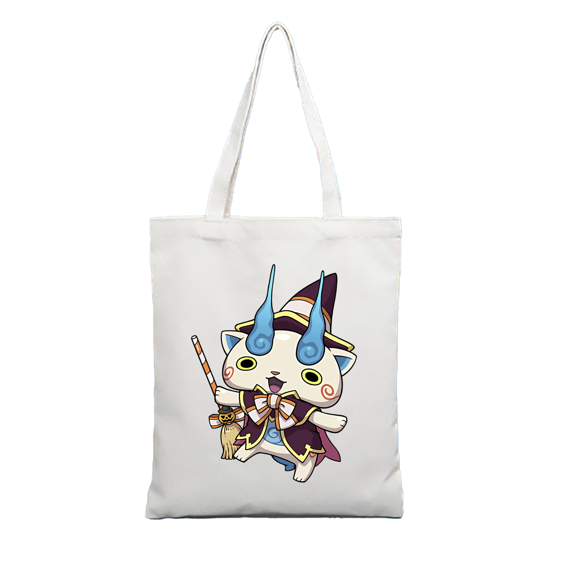 （画像用） 妖怪ウォッチ Yo-kai Watch 縦型キャンバス生地手提げバッグ　トートバッグ