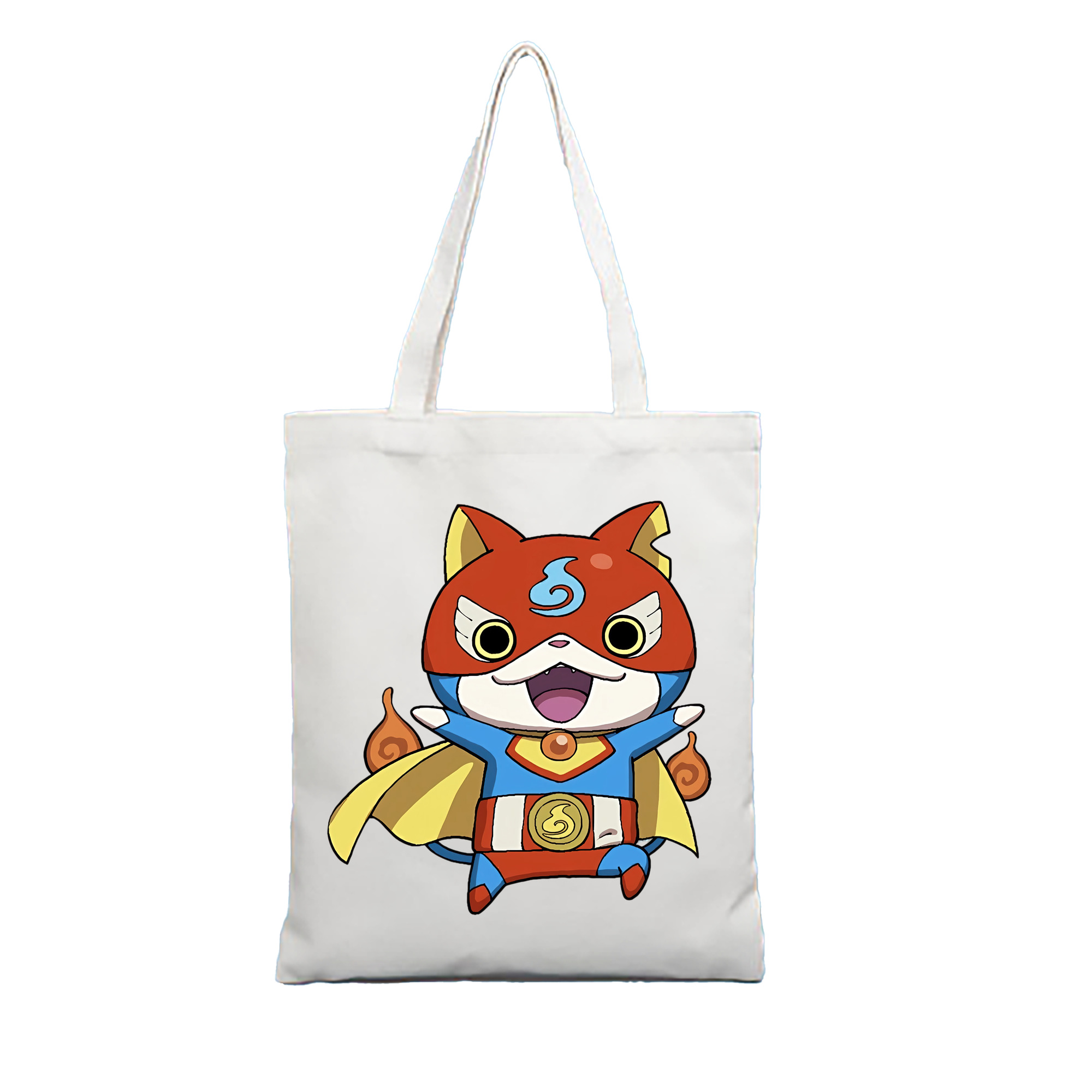 （画像用） 妖怪ウォッチ Yo-kai Watch 縦型キャンバス生地手提げバッグ　トートバッグ