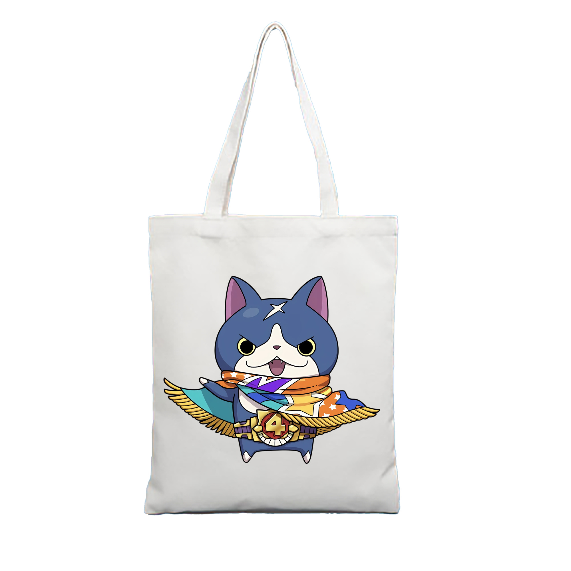 （画像用） 妖怪ウォッチ Yo-kai Watch 縦型キャンバス生地手提げバッグ　トートバッグ