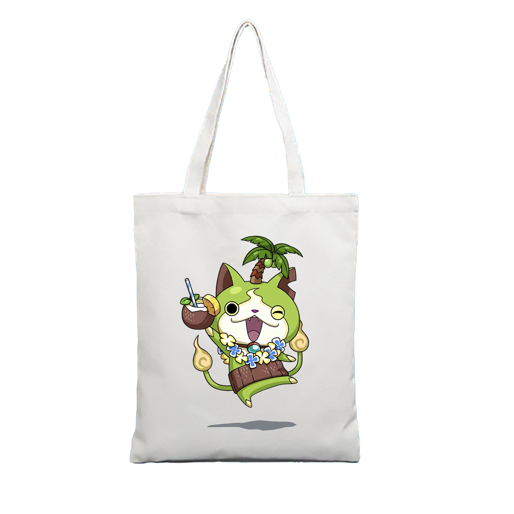 （画像用） 妖怪ウォッチ Yo-kai Watch 縦型キャンバス生地手提げバッグ　トートバッグ