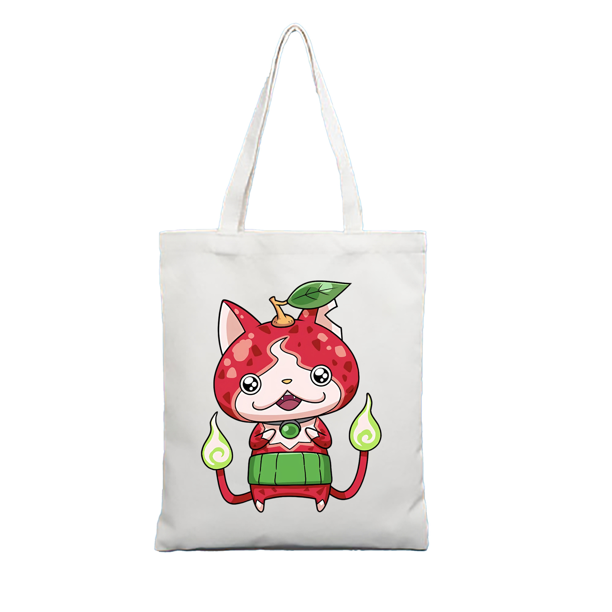 （画像用） 妖怪ウォッチ Yo-kai Watch 縦型キャンバス生地手提げバッグ　トートバッグ
