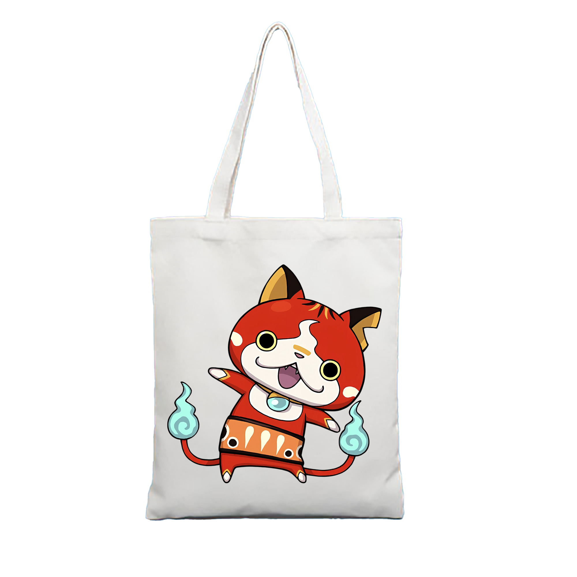 （画像用） 妖怪ウォッチ Yo-kai Watch 縦型キャンバス生地手提げバッグ　トートバッグ