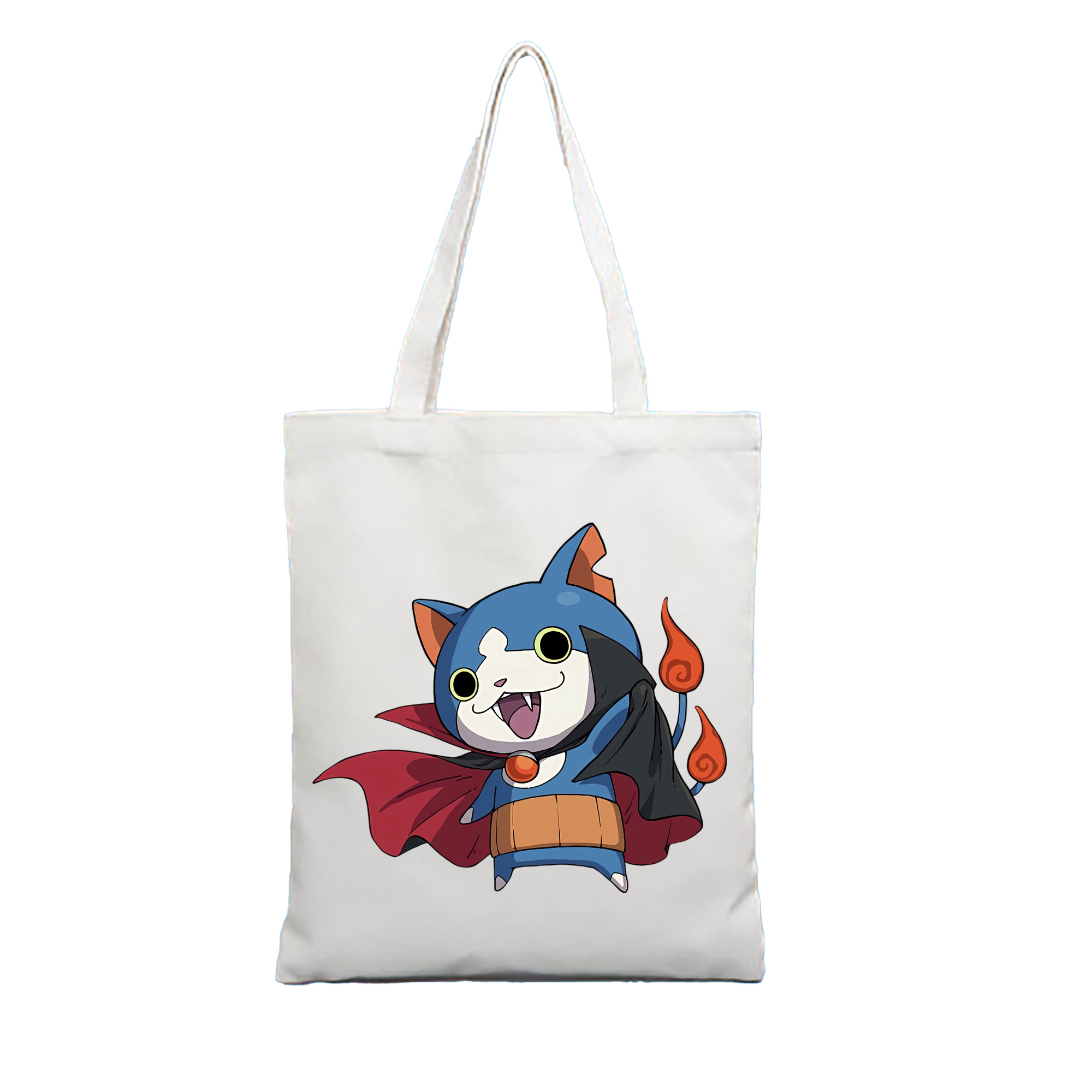 （画像用） 妖怪ウォッチ Yo-kai Watch 縦型キャンバス生地手提げバッグ　トートバッグ