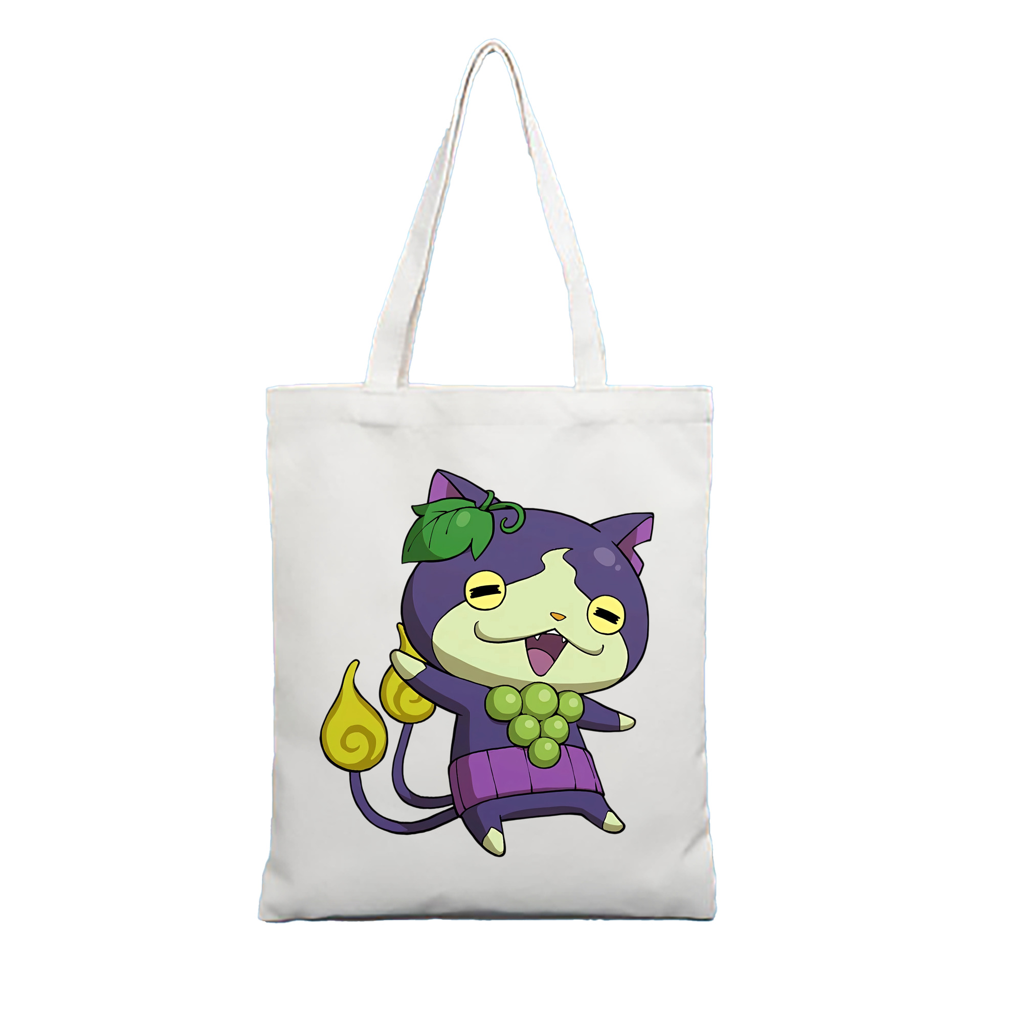 （画像用） 妖怪ウォッチ Yo-kai Watch 縦型キャンバス生地手提げバッグ　トートバッグ