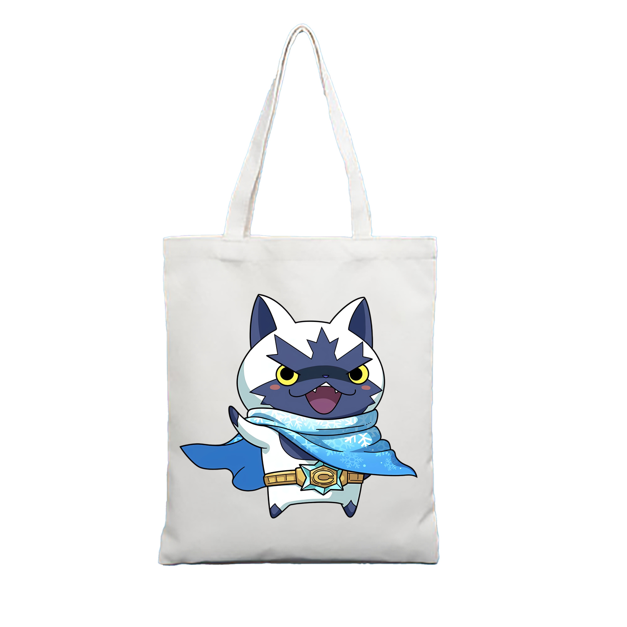 （画像用） 妖怪ウォッチ Yo-kai Watch 縦型キャンバス生地手提げバッグ　トートバッグ
