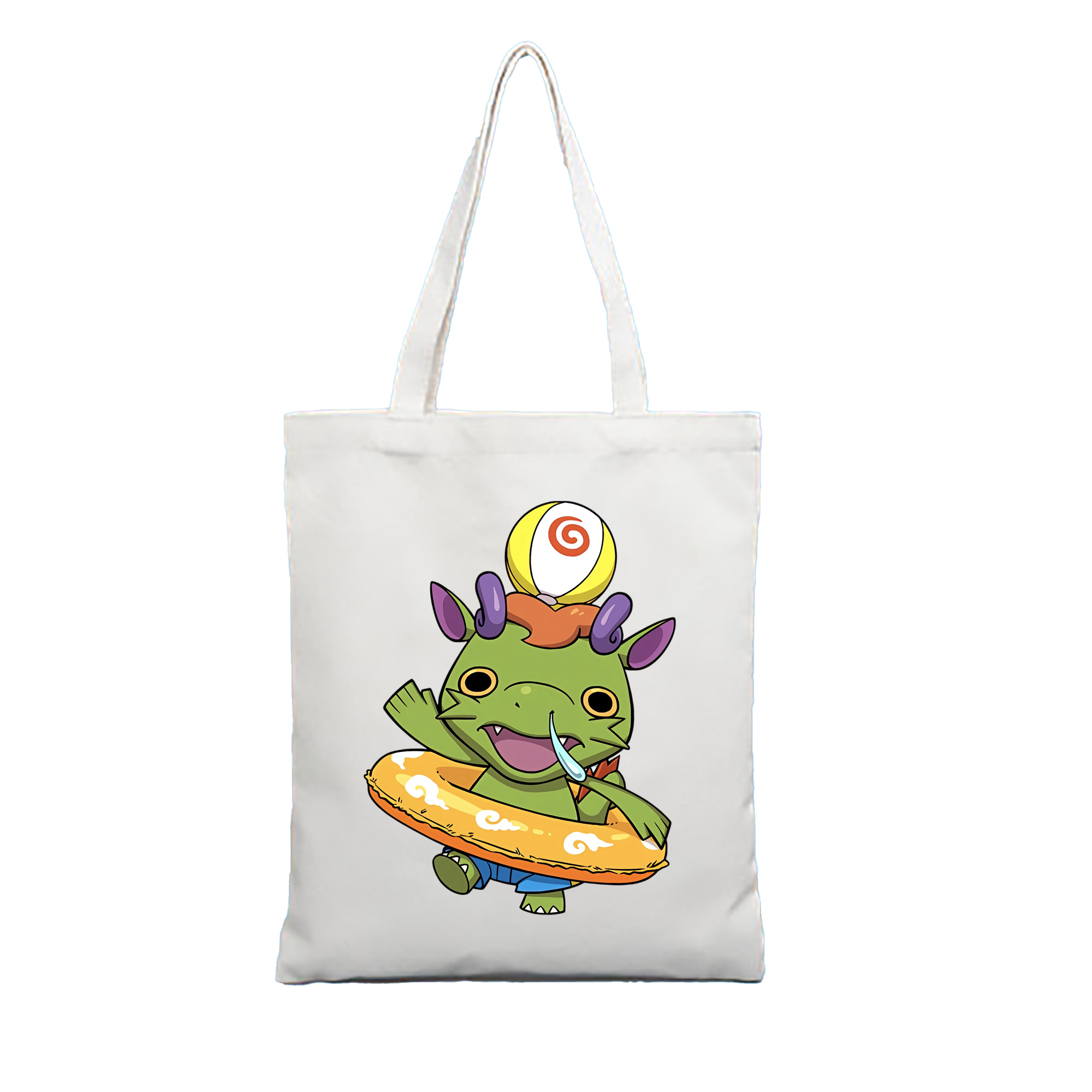 （画像用） 妖怪ウォッチ Yo-kai Watch 縦型キャンバス生地手提げバッグ　トートバッグ