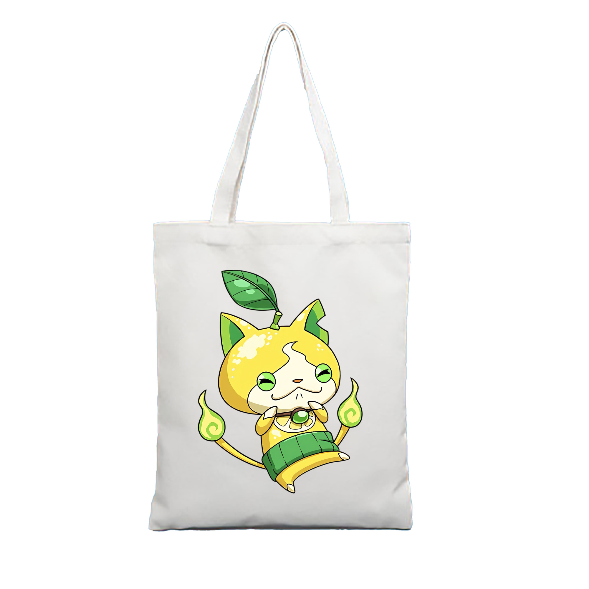 （画像用） 妖怪ウォッチ Yo-kai Watch 縦型キャンバス生地手提げバッグ　トートバッグ
