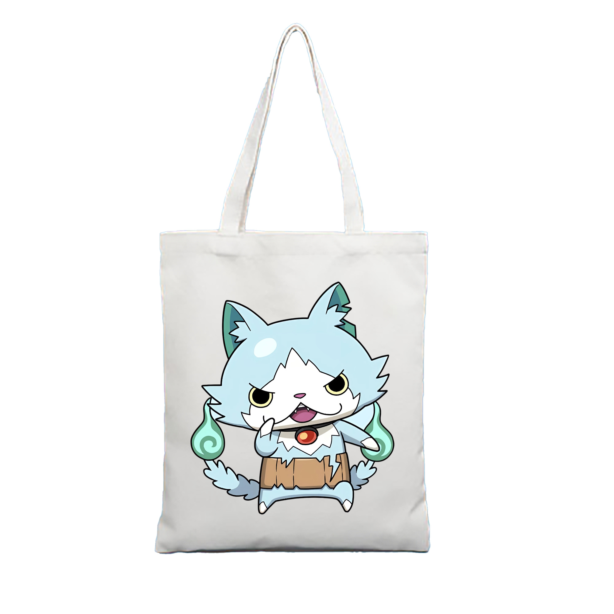 （画像用） 妖怪ウォッチ Yo-kai Watch 縦型キャンバス生地手提げバッグ　トートバッグ