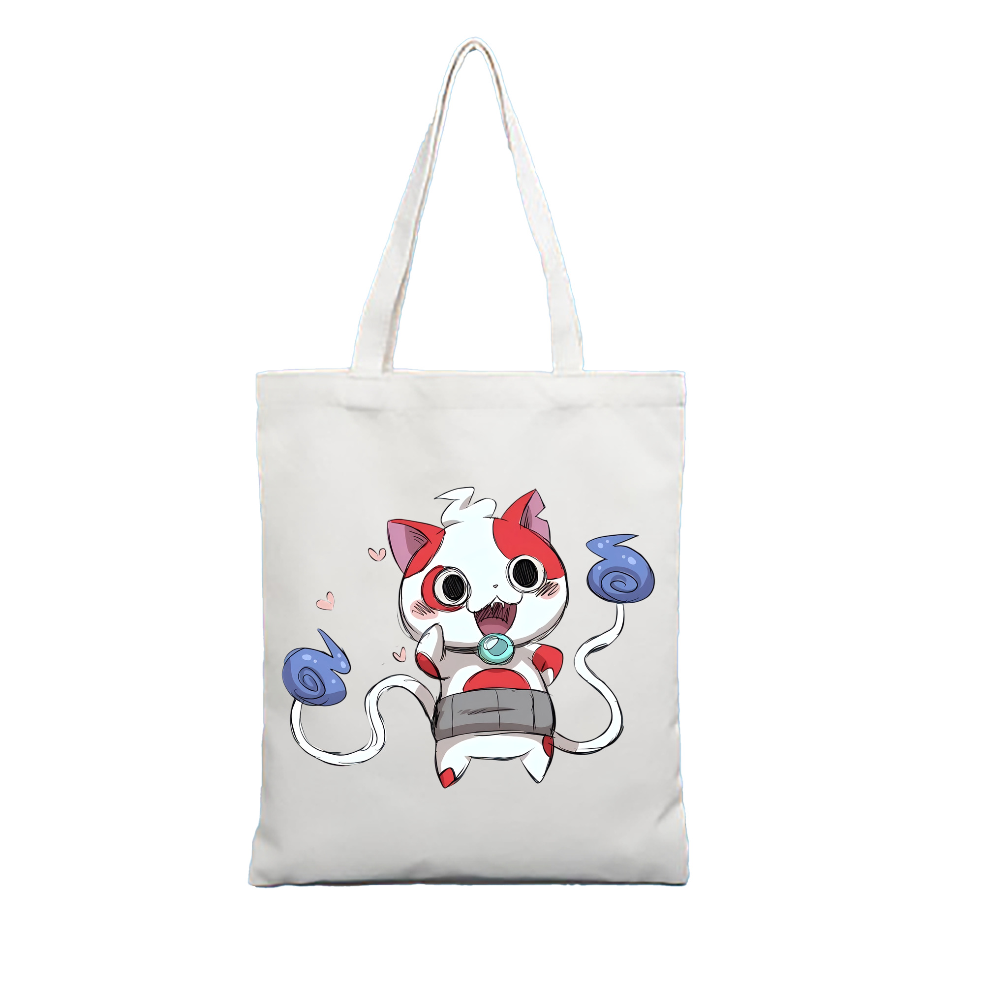 （画像用） 妖怪ウォッチ Yo-kai Watch 縦型キャンバス生地手提げバッグ　トートバッグ