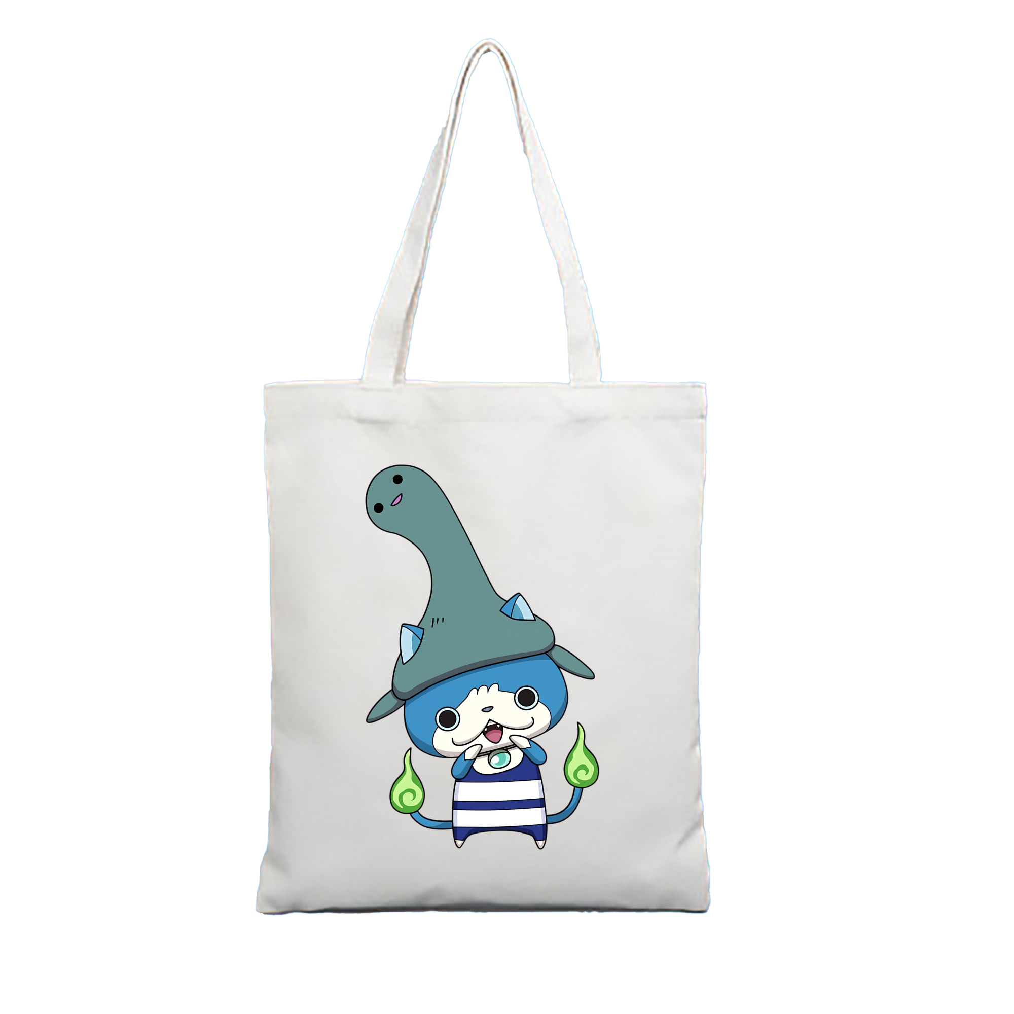 （画像用） 妖怪ウォッチ Yo-kai Watch 縦型キャンバス生地手提げバッグ　トートバッグ