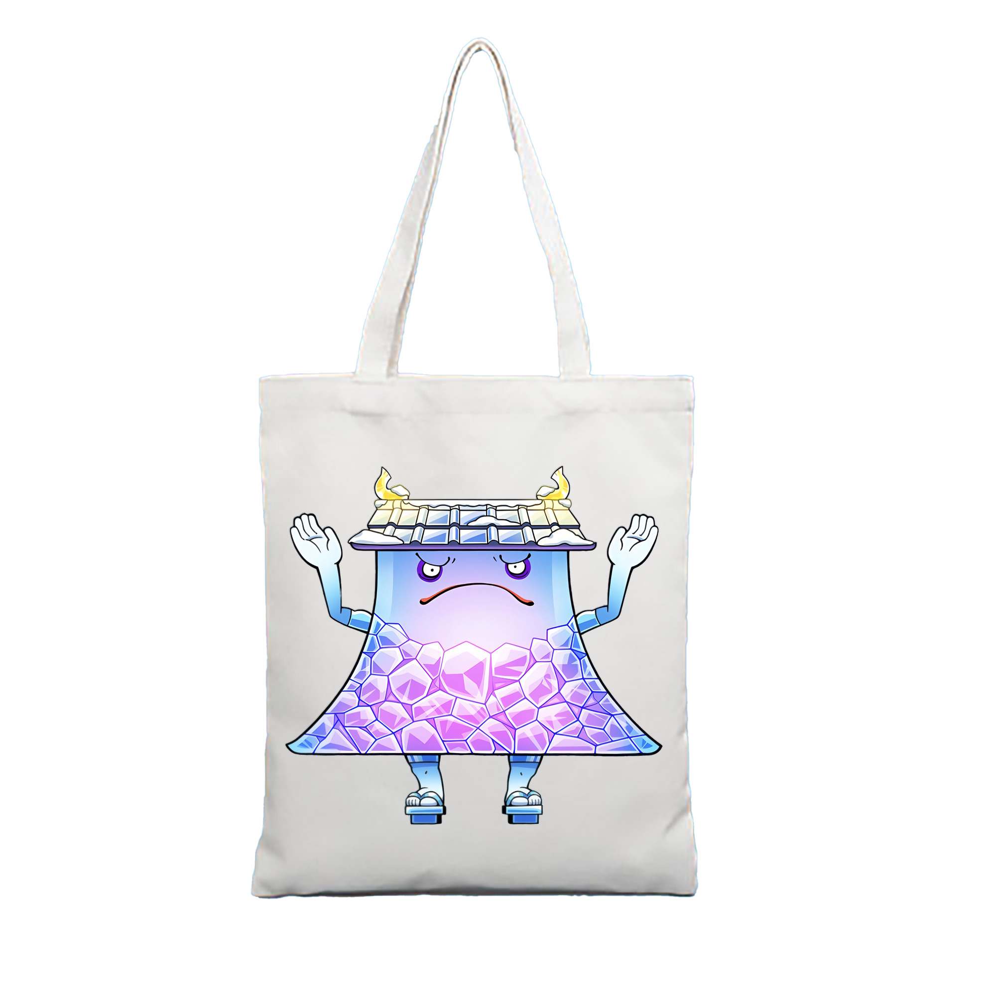 （画像用） 妖怪ウォッチ Yo-kai Watch 縦型キャンバス生地手提げバッグ　トートバッグ