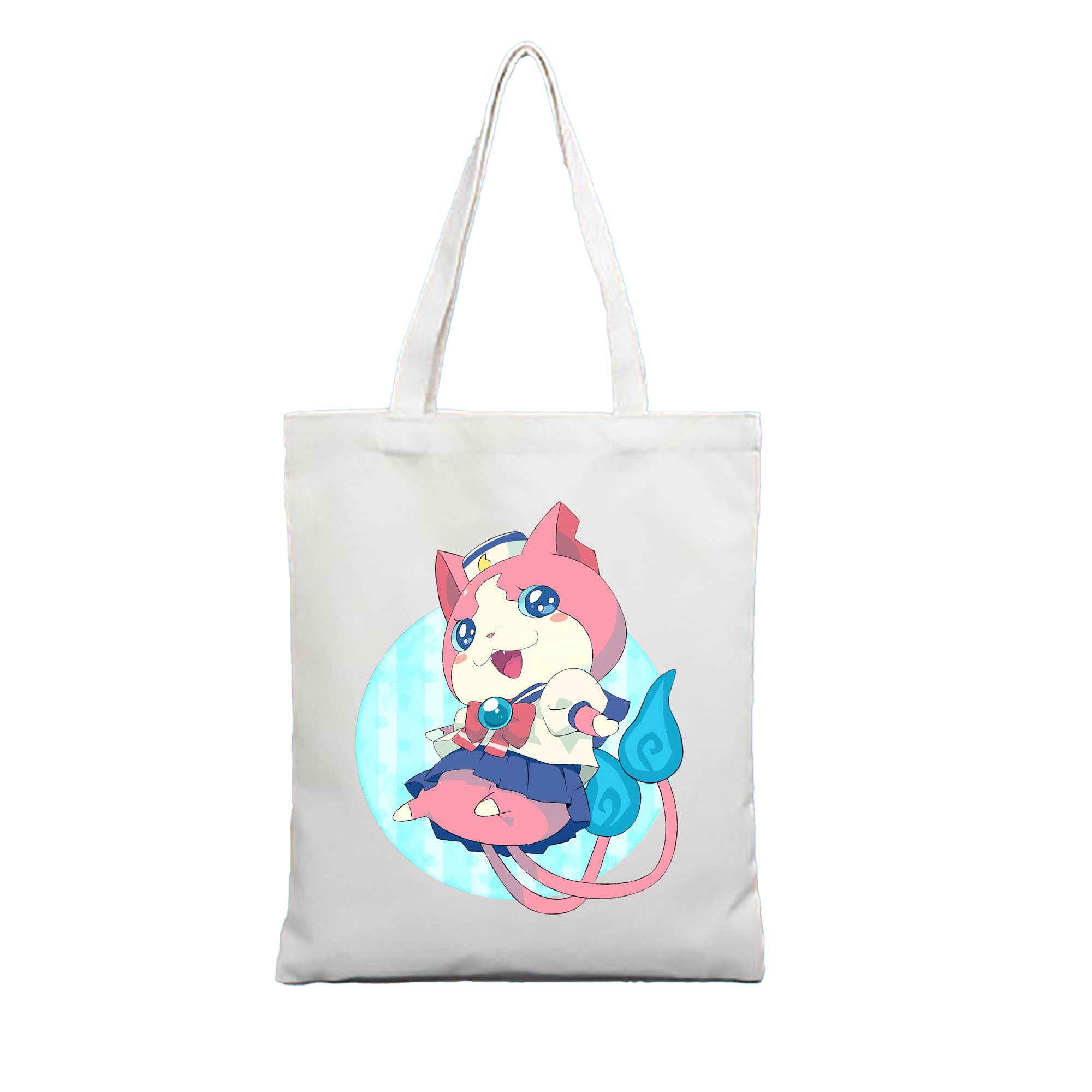 （画像用） 妖怪ウォッチ Yo-kai Watch 縦型キャンバス生地手提げバッグ　トートバッグ