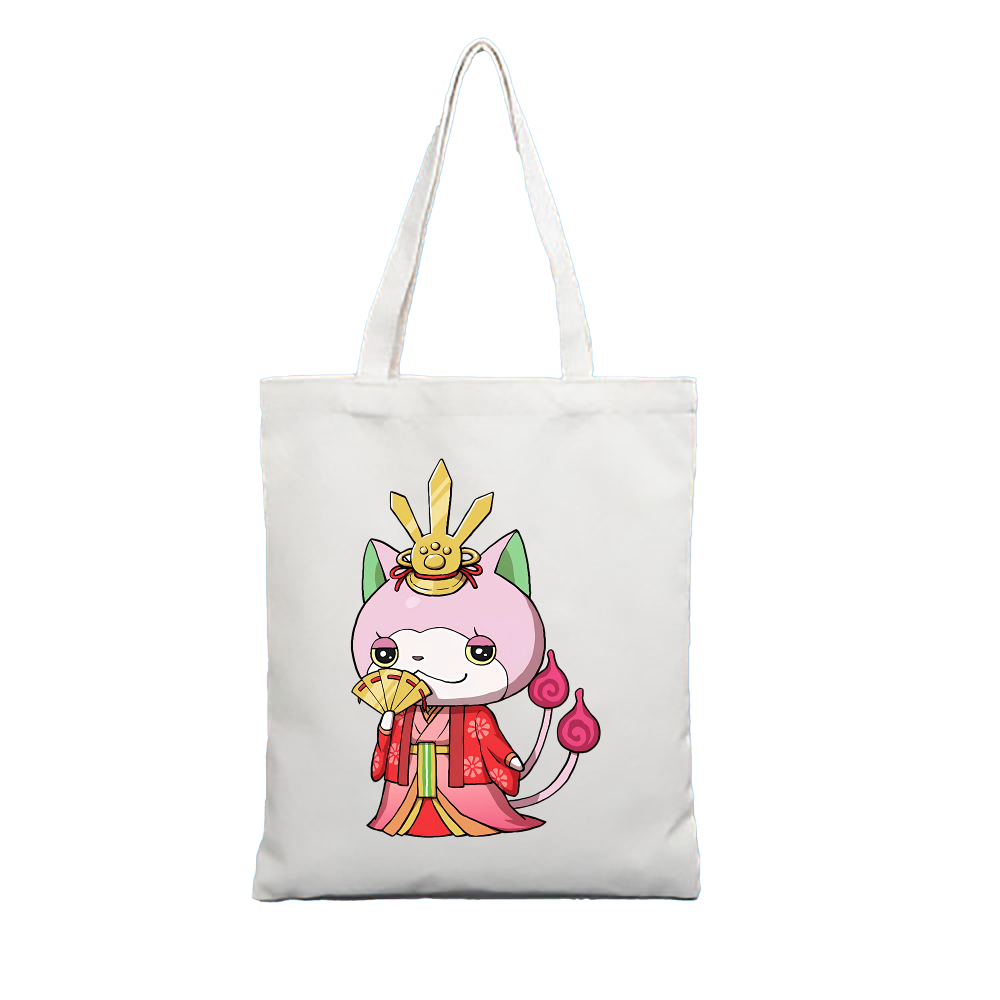（画像用） 妖怪ウォッチ Yo-kai Watch 縦型キャンバス生地手提げバッグ　トートバッグ