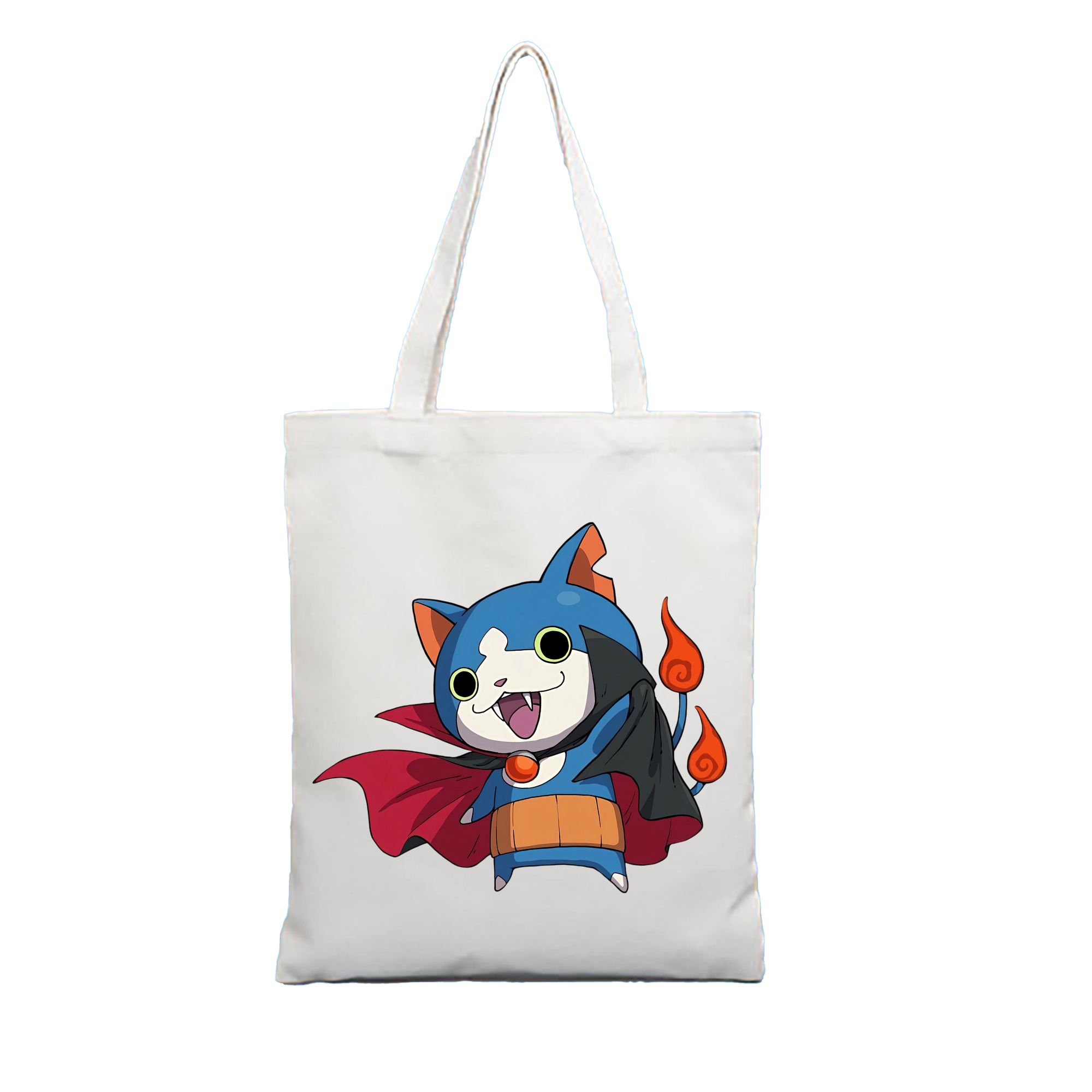 （画像用） 妖怪ウォッチ Yo-kai Watch 縦型キャンバス生地手提げバッグ　トートバッグ