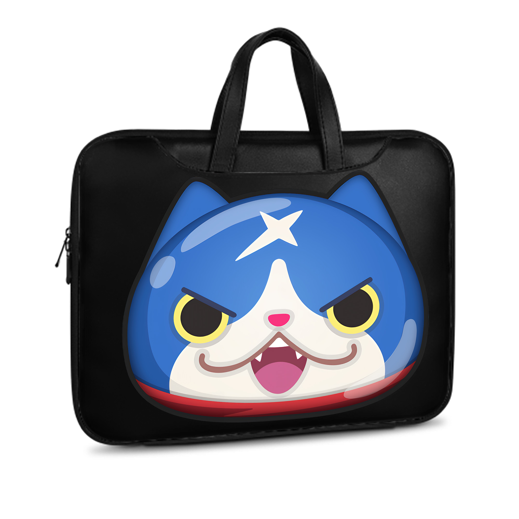 （画像用） 妖怪ウォッチ Yo-kai Watch レザーラップトップバッグ　ノートパソコンケース