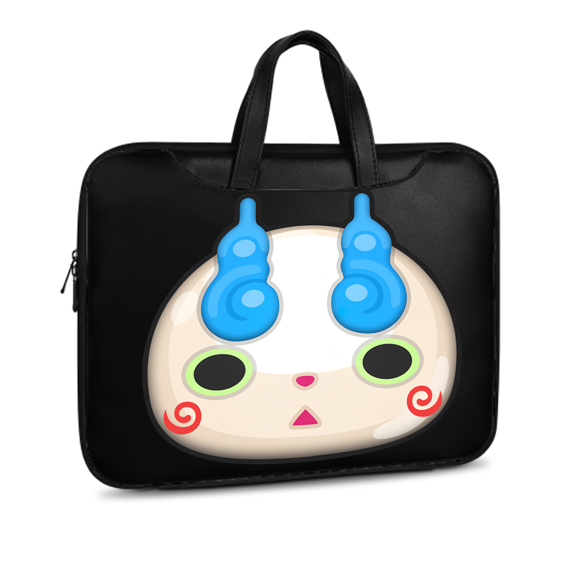 （画像用） 妖怪ウォッチ Yo-kai Watch レザーラップトップバッグ　ノートパソコンケース
