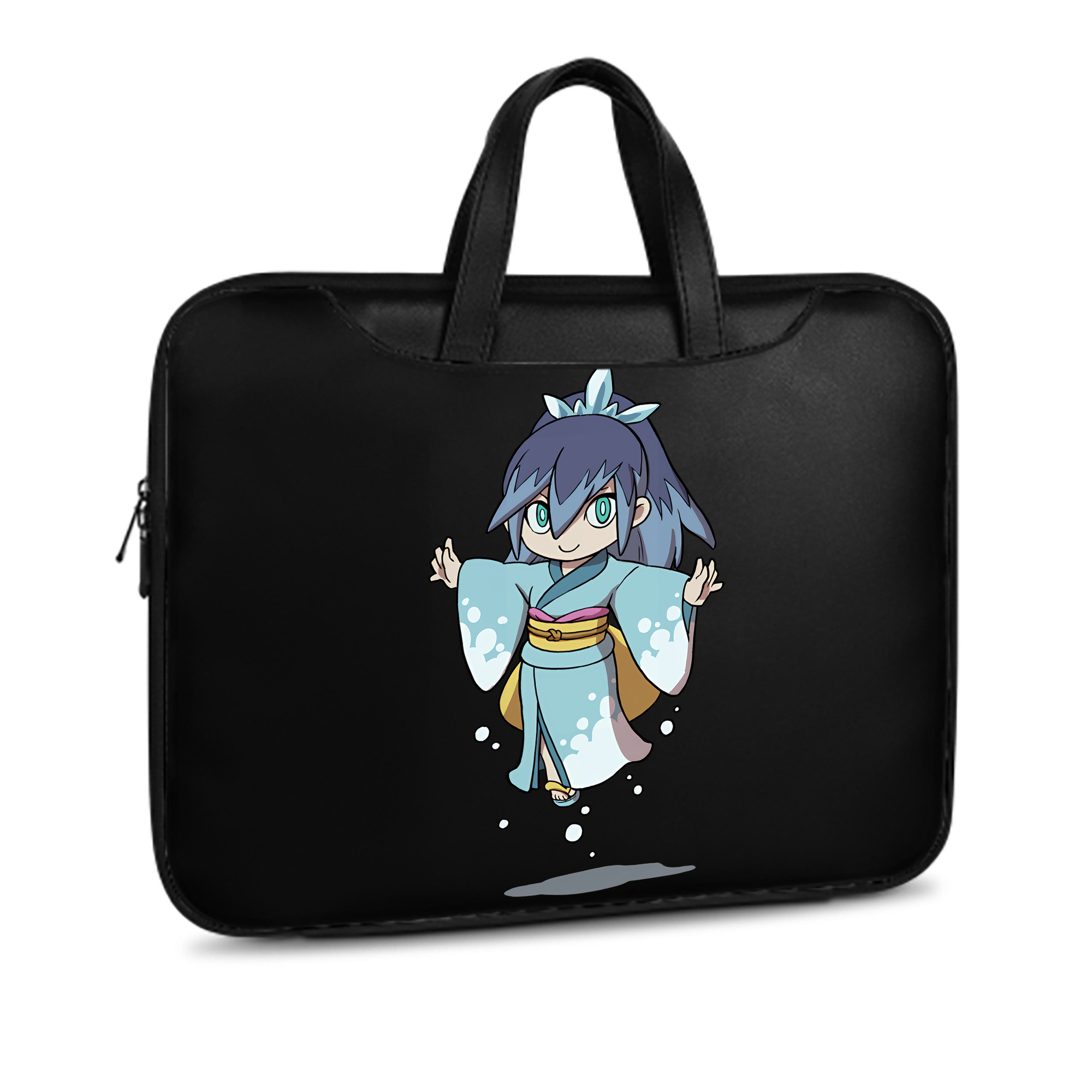 （画像用） 妖怪ウォッチ Yo-kai Watch レザーラップトップバッグ　ノートパソコンケース