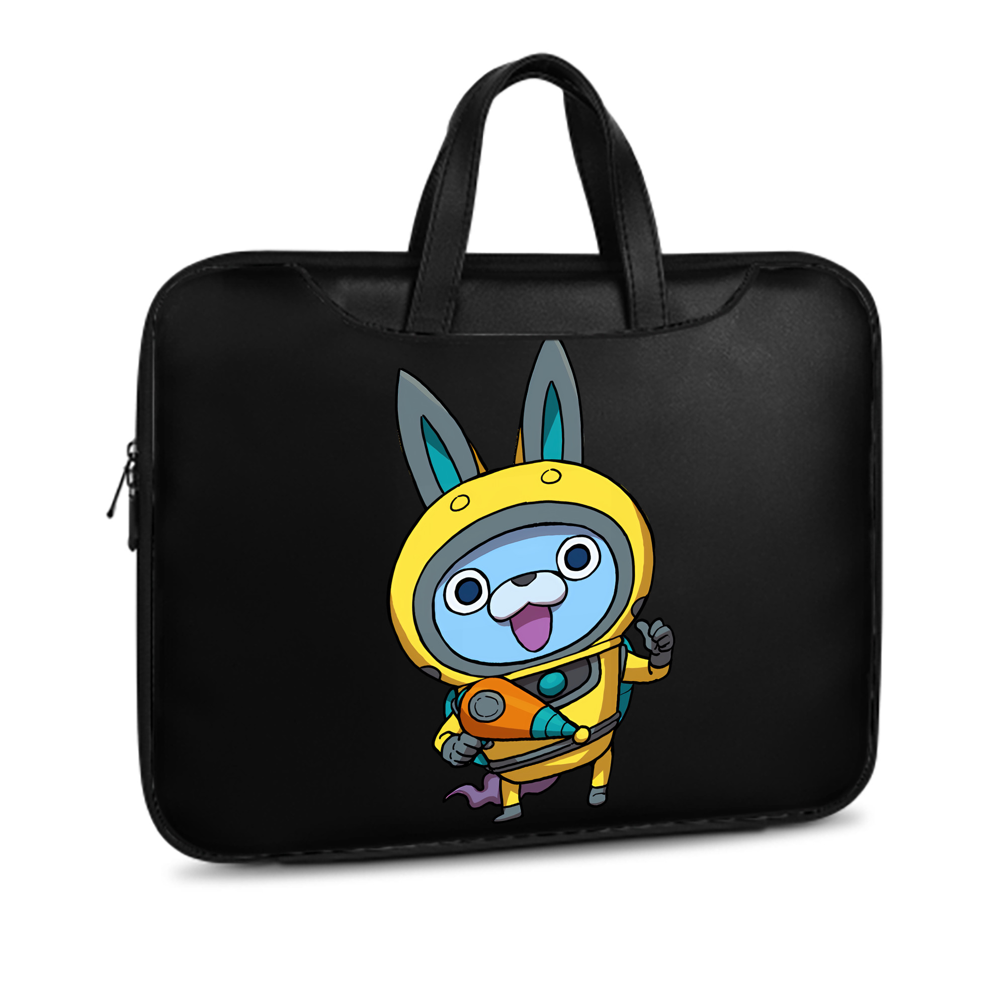 （画像用） 妖怪ウォッチ Yo-kai Watch レザーラップトップバッグ　ノートパソコンケース