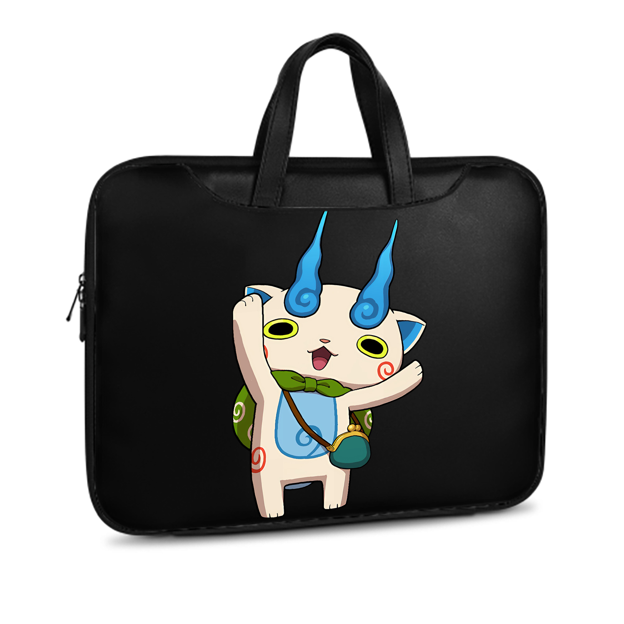 （画像用） 妖怪ウォッチ Yo-kai Watch レザーラップトップバッグ　ノートパソコンケース