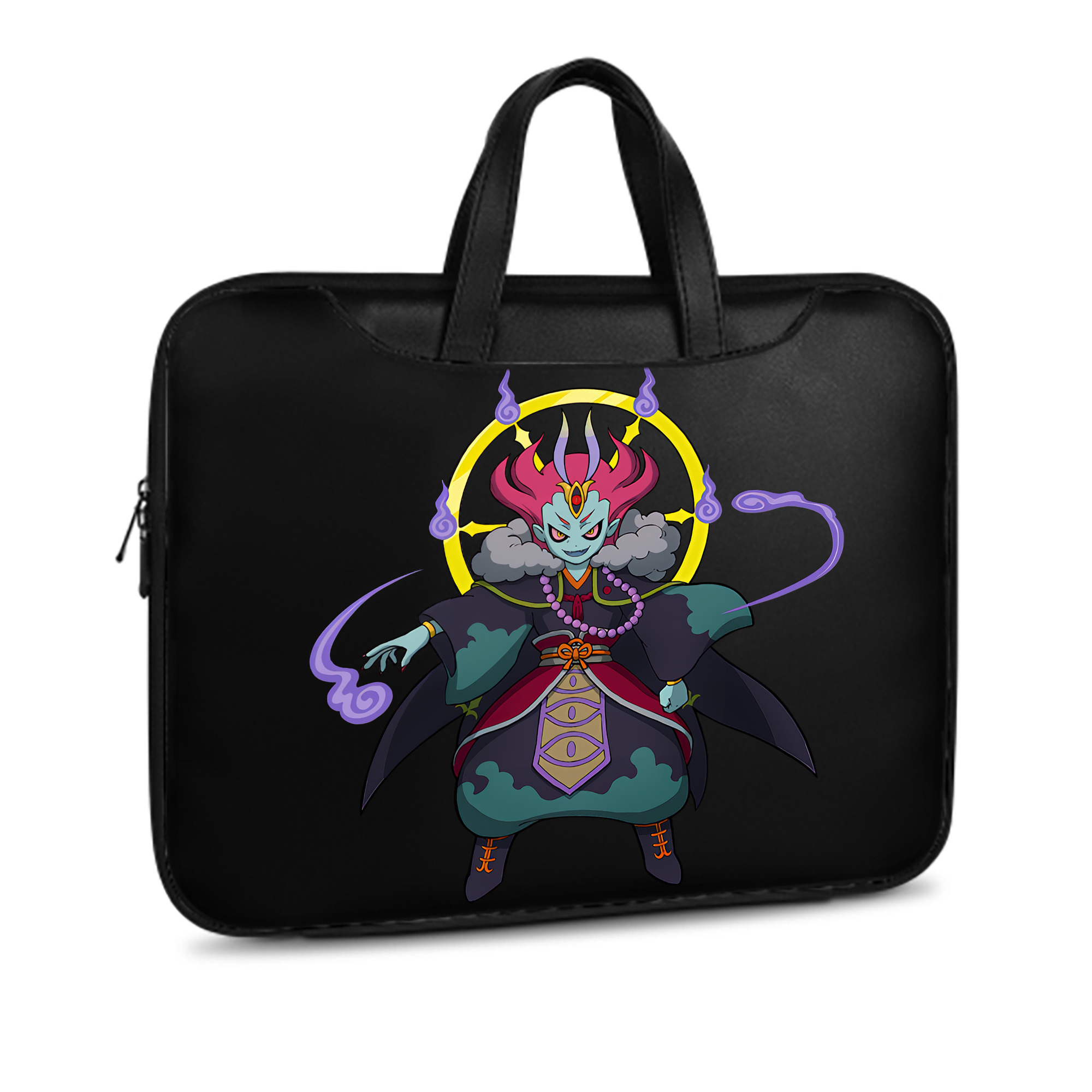 （画像用） 妖怪ウォッチ Yo-kai Watch レザーラップトップバッグ　ノートパソコンケース