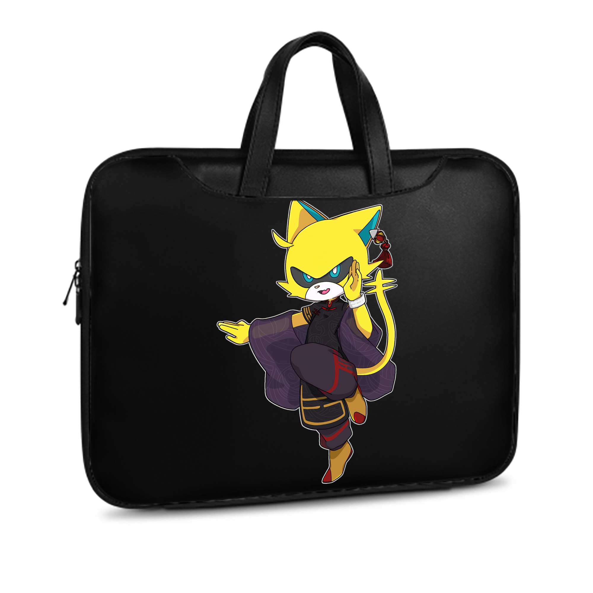 （画像用） 妖怪ウォッチ Yo-kai Watch レザーラップトップバッグ　ノートパソコンケース