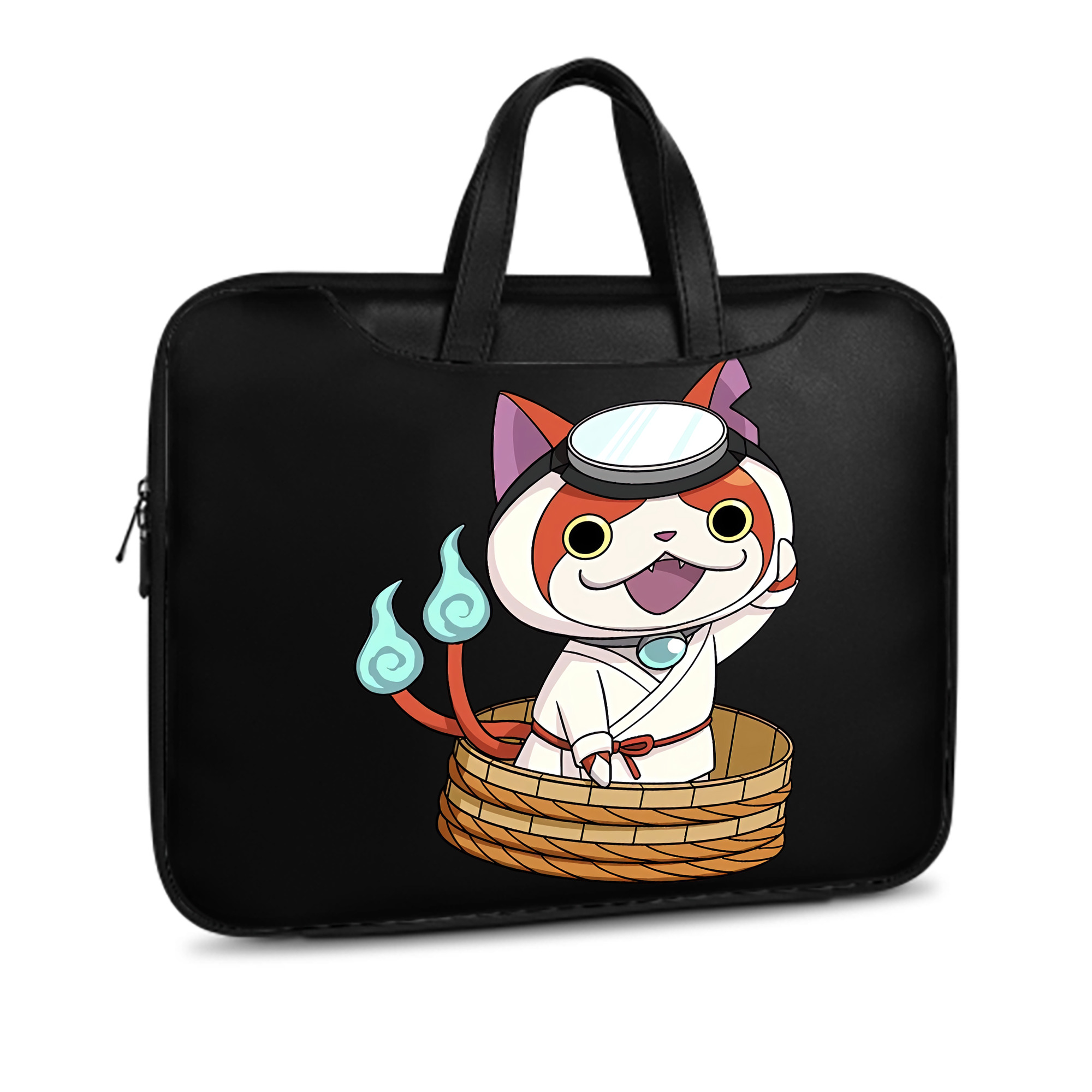 （画像用） 妖怪ウォッチ Yo-kai Watch レザーラップトップバッグ　ノートパソコンケース