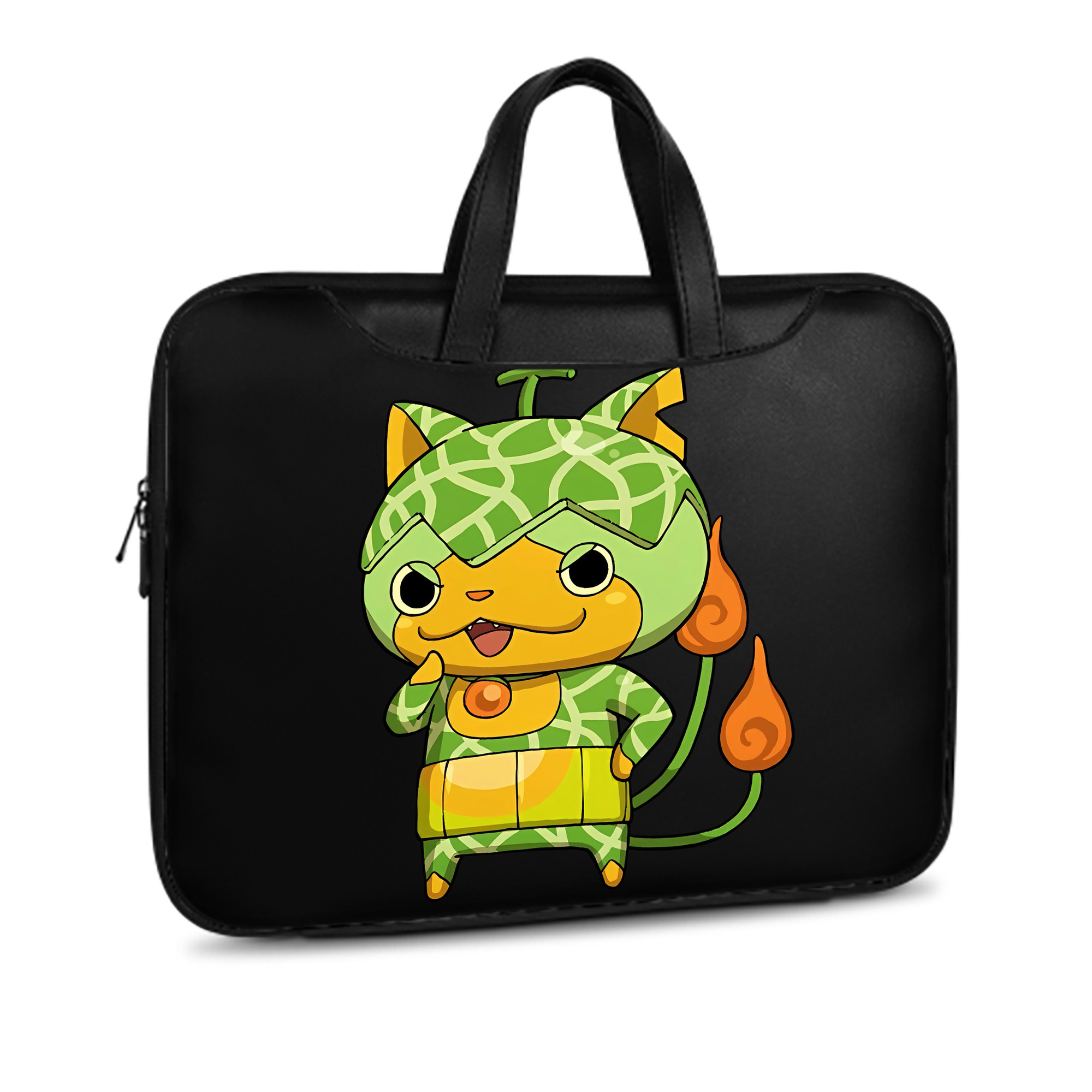 （画像用） 妖怪ウォッチ Yo-kai Watch レザーラップトップバッグ　ノートパソコンケース