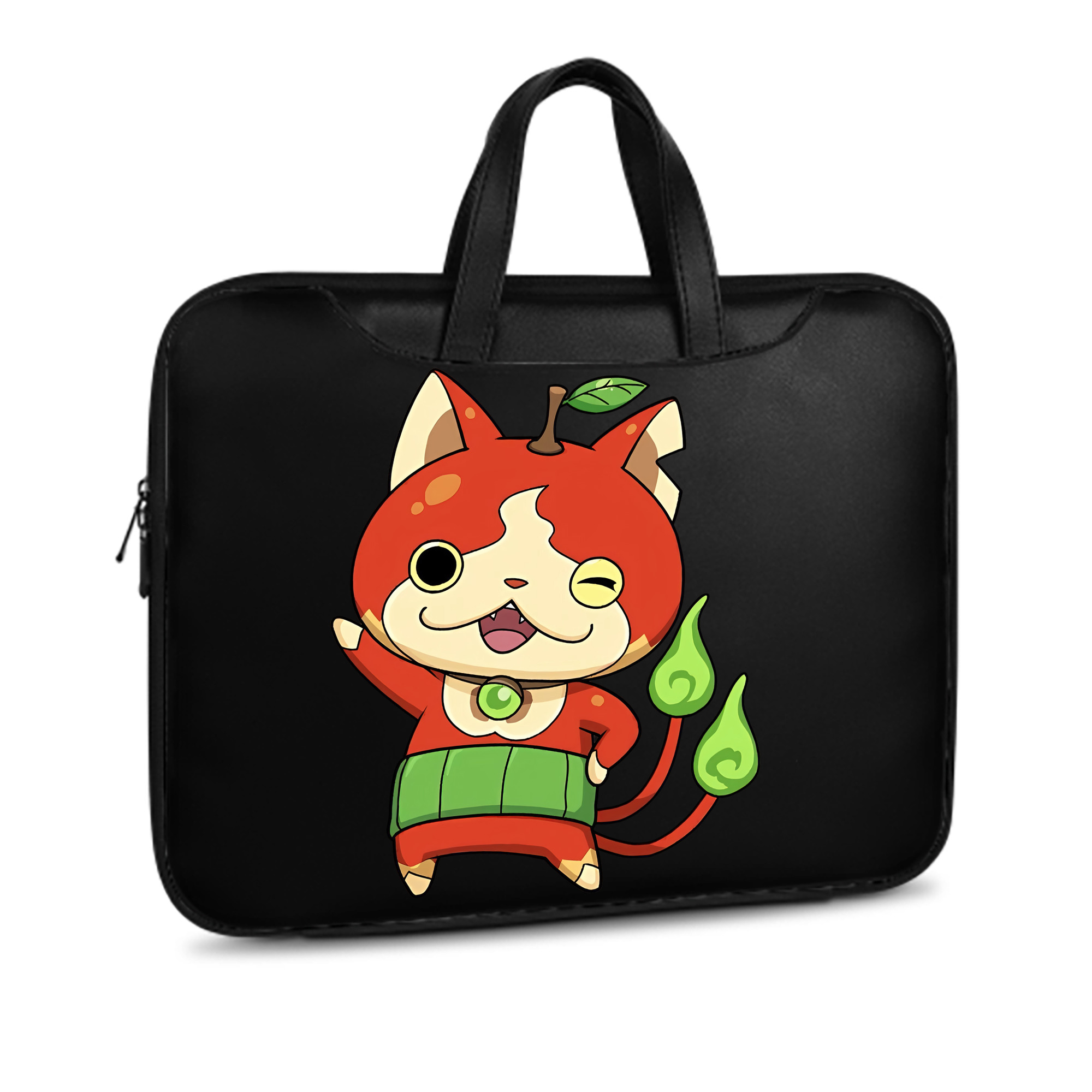 （画像用） 妖怪ウォッチ Yo-kai Watch レザーラップトップバッグ　ノートパソコンケース