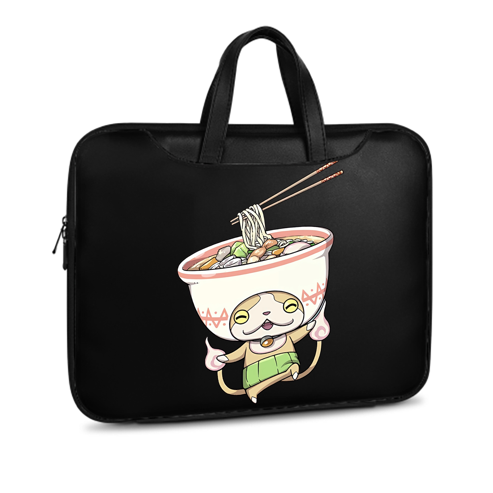 （画像用） 妖怪ウォッチ Yo-kai Watch レザーラップトップバッグ　ノートパソコンケース