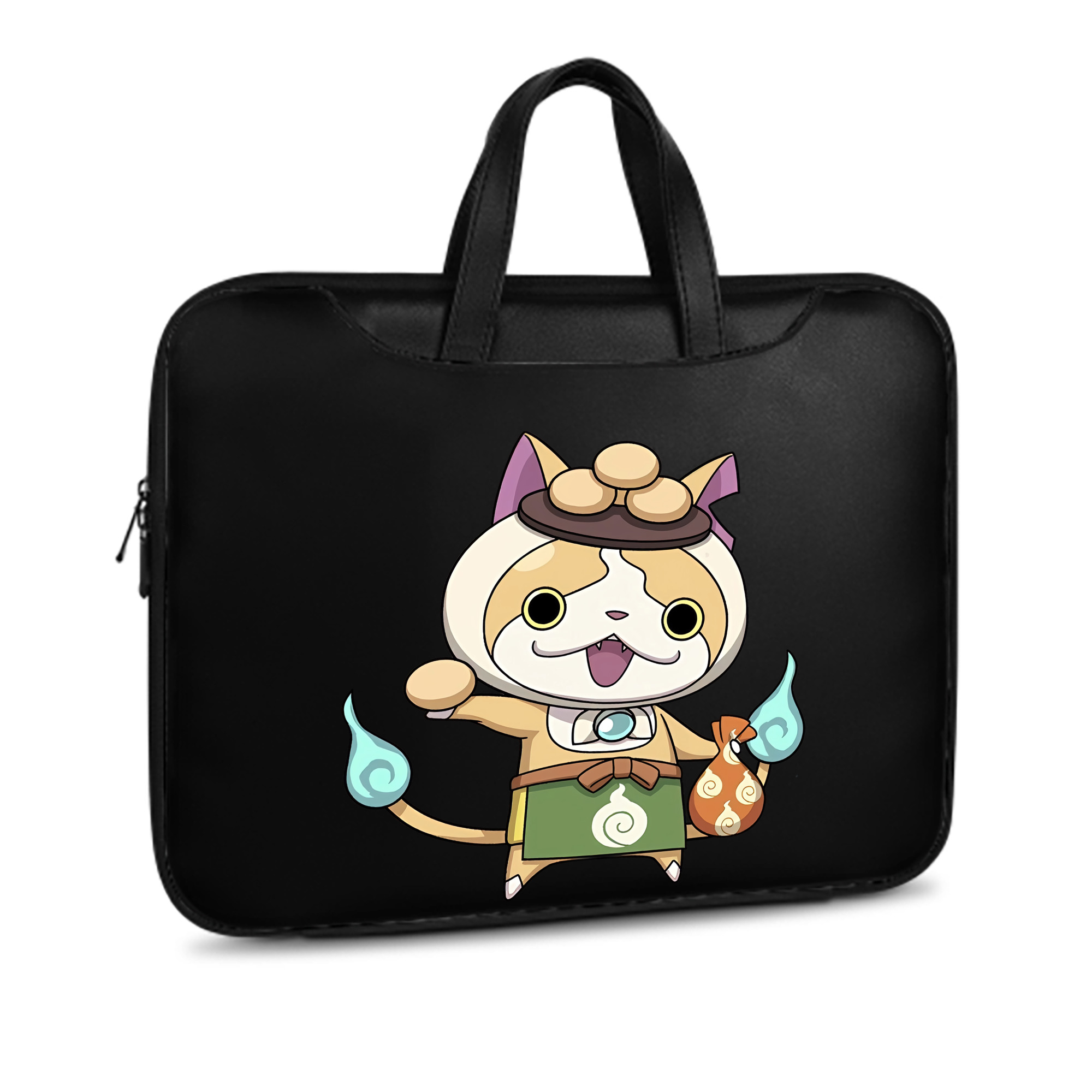 （画像用） 妖怪ウォッチ Yo-kai Watch レザーラップトップバッグ　ノートパソコンケース