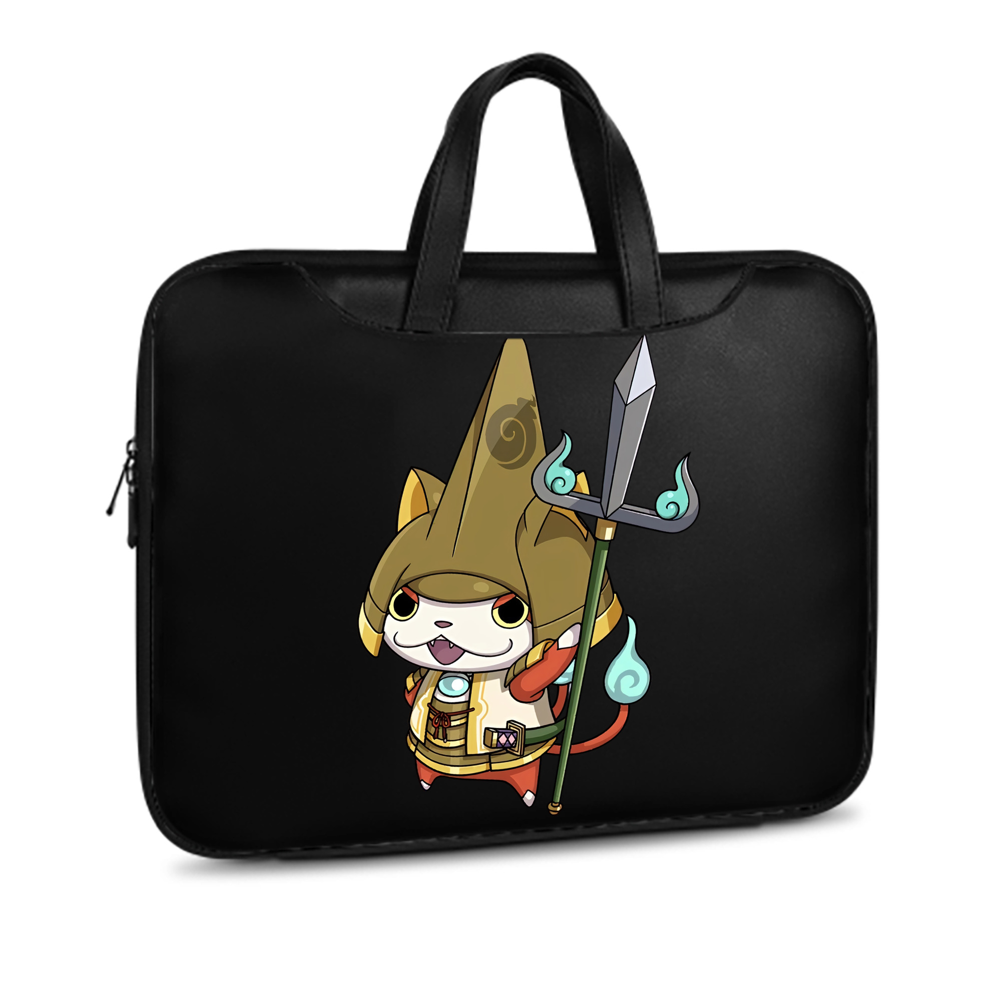 （画像用） 妖怪ウォッチ Yo-kai Watch レザーラップトップバッグ　ノートパソコンケース