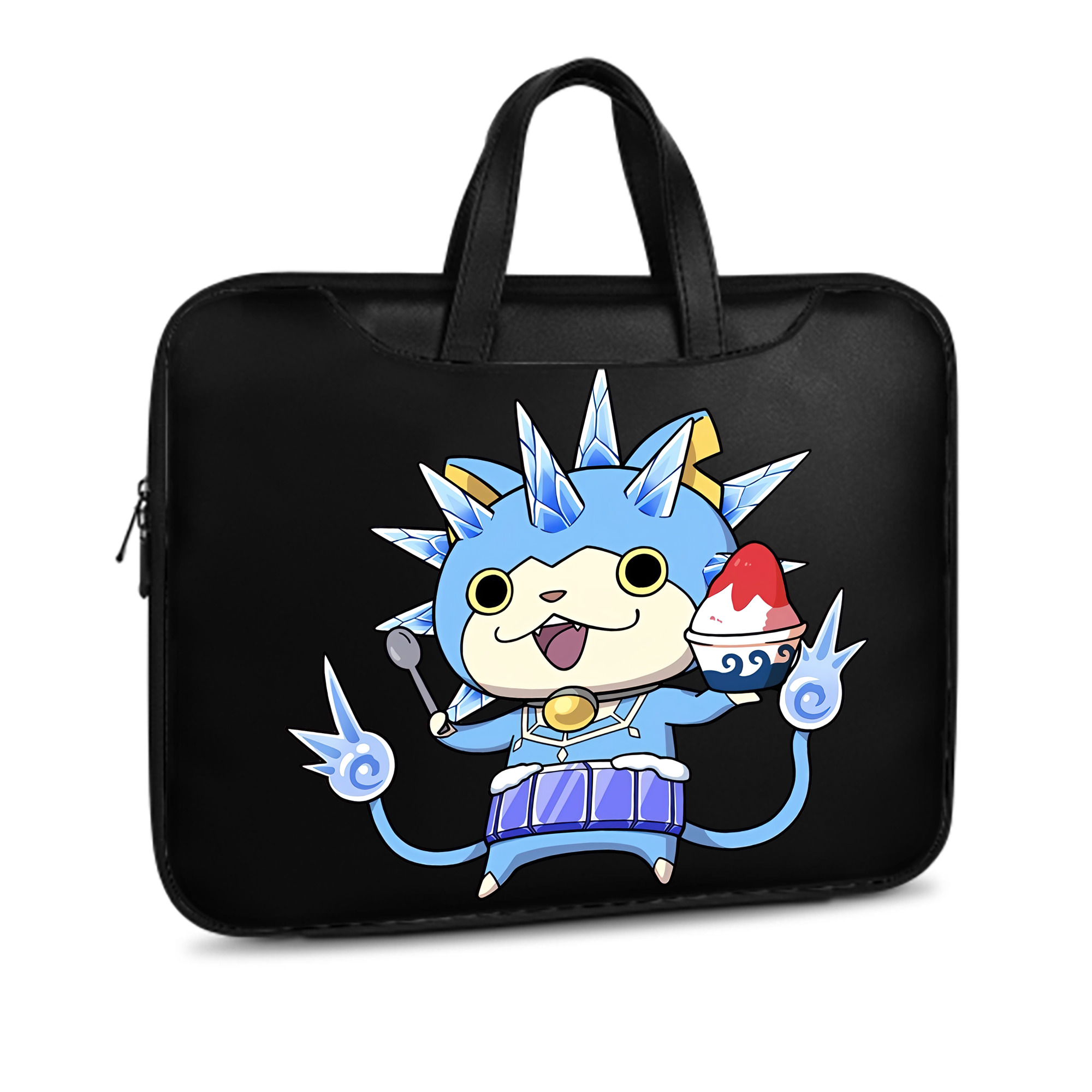 （画像用） 妖怪ウォッチ Yo-kai Watch レザーラップトップバッグ　ノートパソコンケース