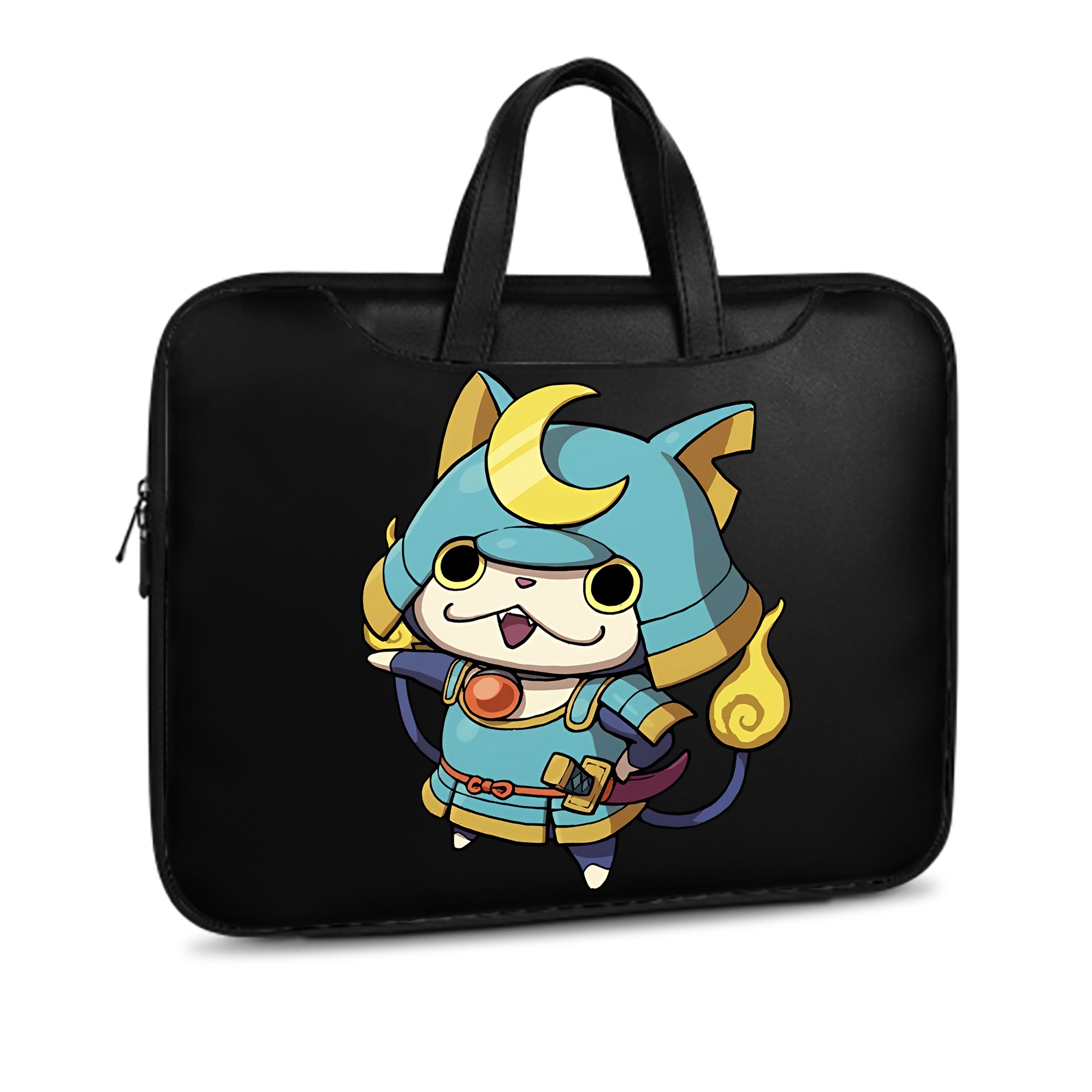 （画像用） 妖怪ウォッチ Yo-kai Watch レザーラップトップバッグ　ノートパソコンケース