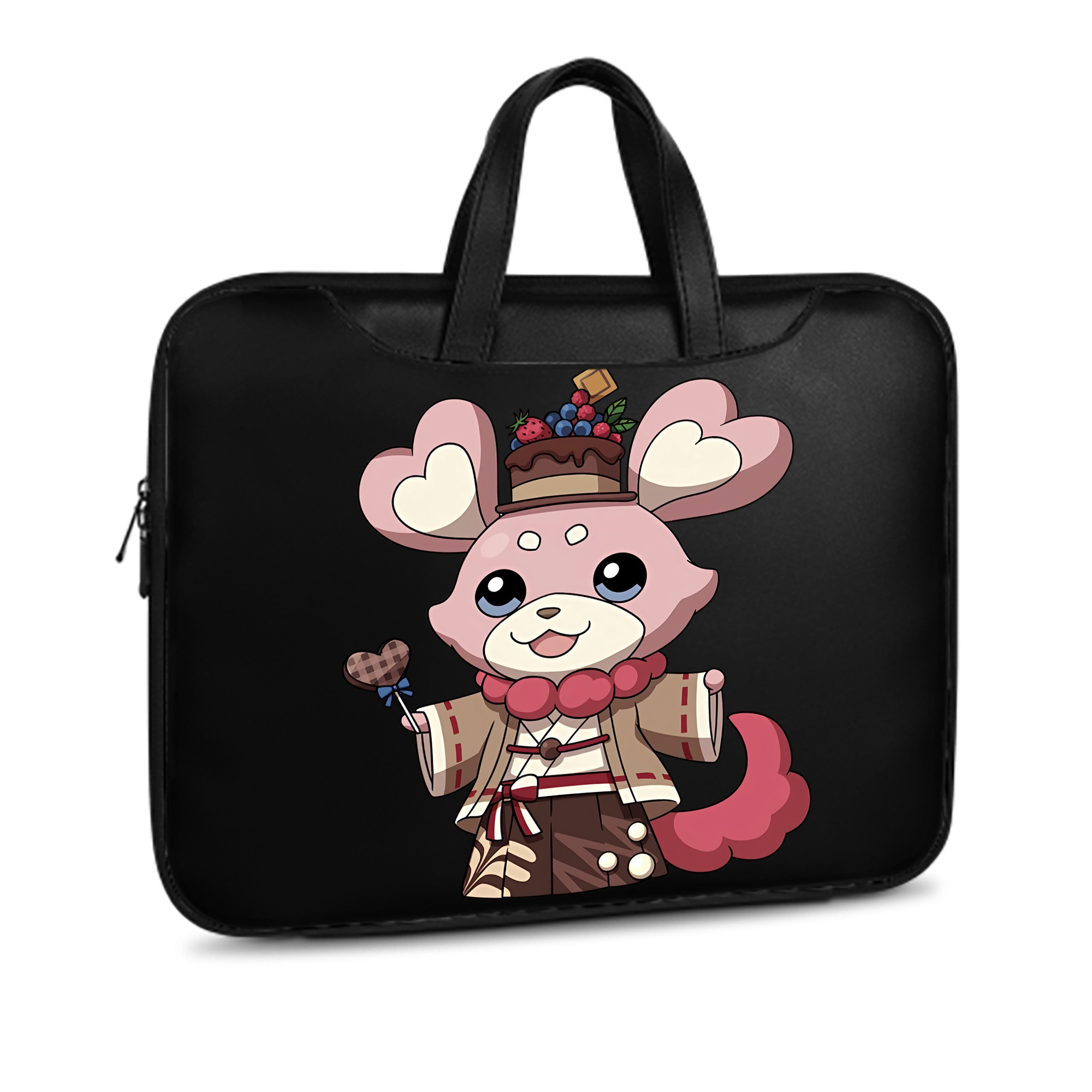 （画像用） 妖怪ウォッチ Yo-kai Watch レザーラップトップバッグ　ノートパソコンケース